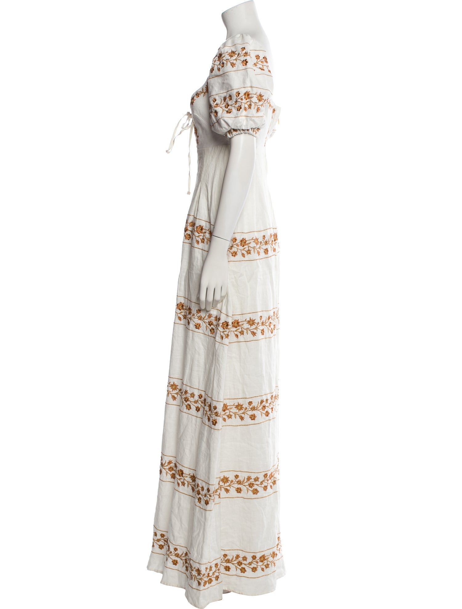 Agua by Agua Bendita Linen Long Dress