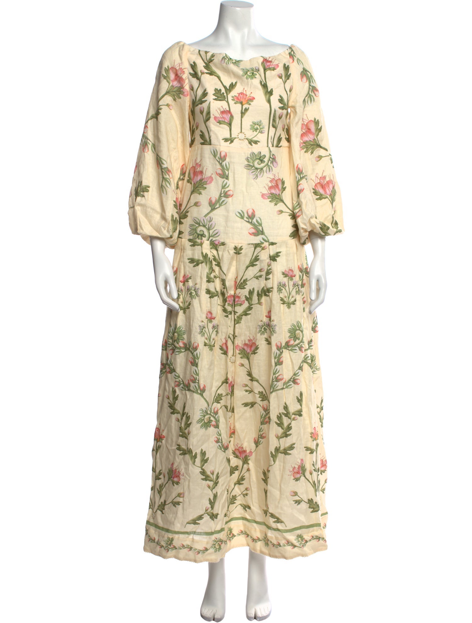 Agua by Agua Bendita Linen Long Dress