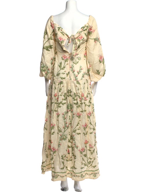 Agua by Agua Bendita Linen Long Dress