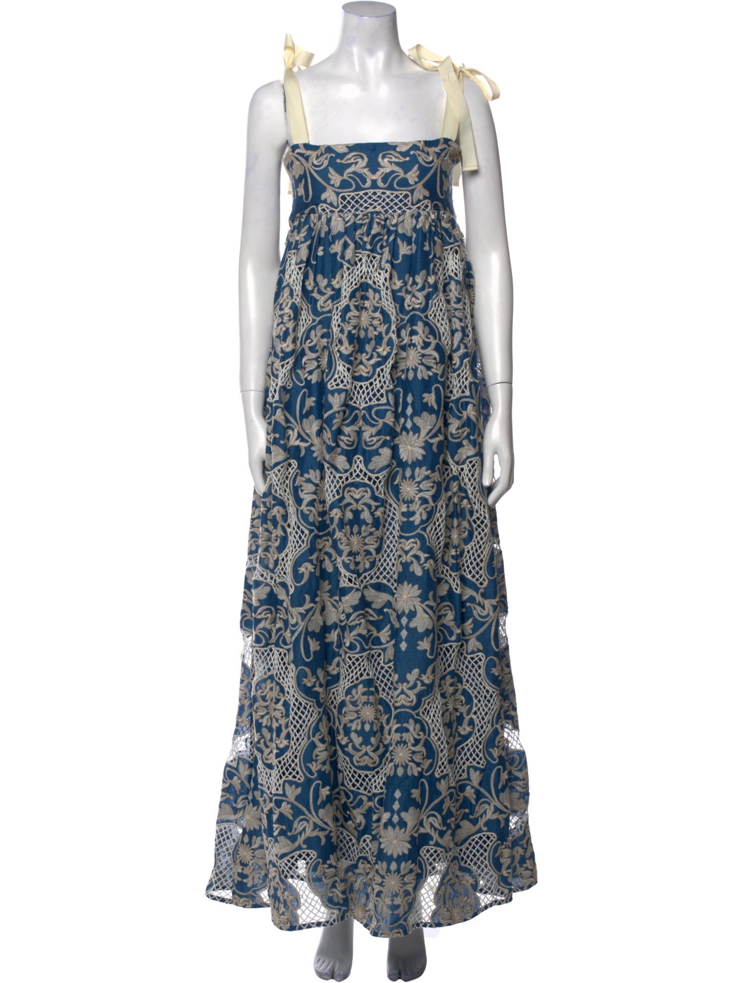 Agua by Agua Bendita Printed Long Dress