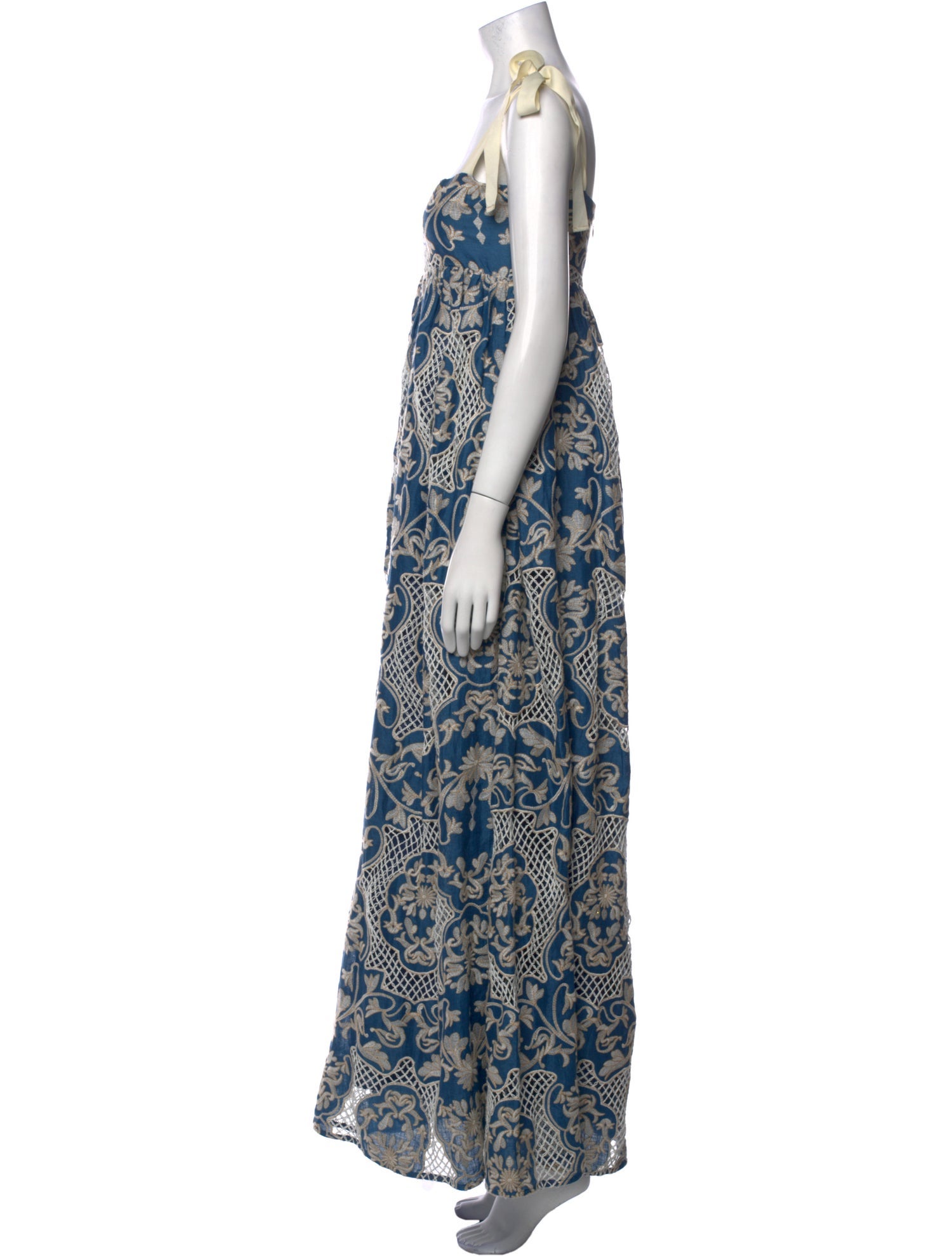 Agua by Agua Bendita Printed Long Dress