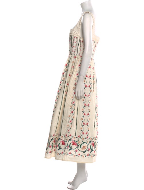 Agua by Agua Bendita Printed Long Dress