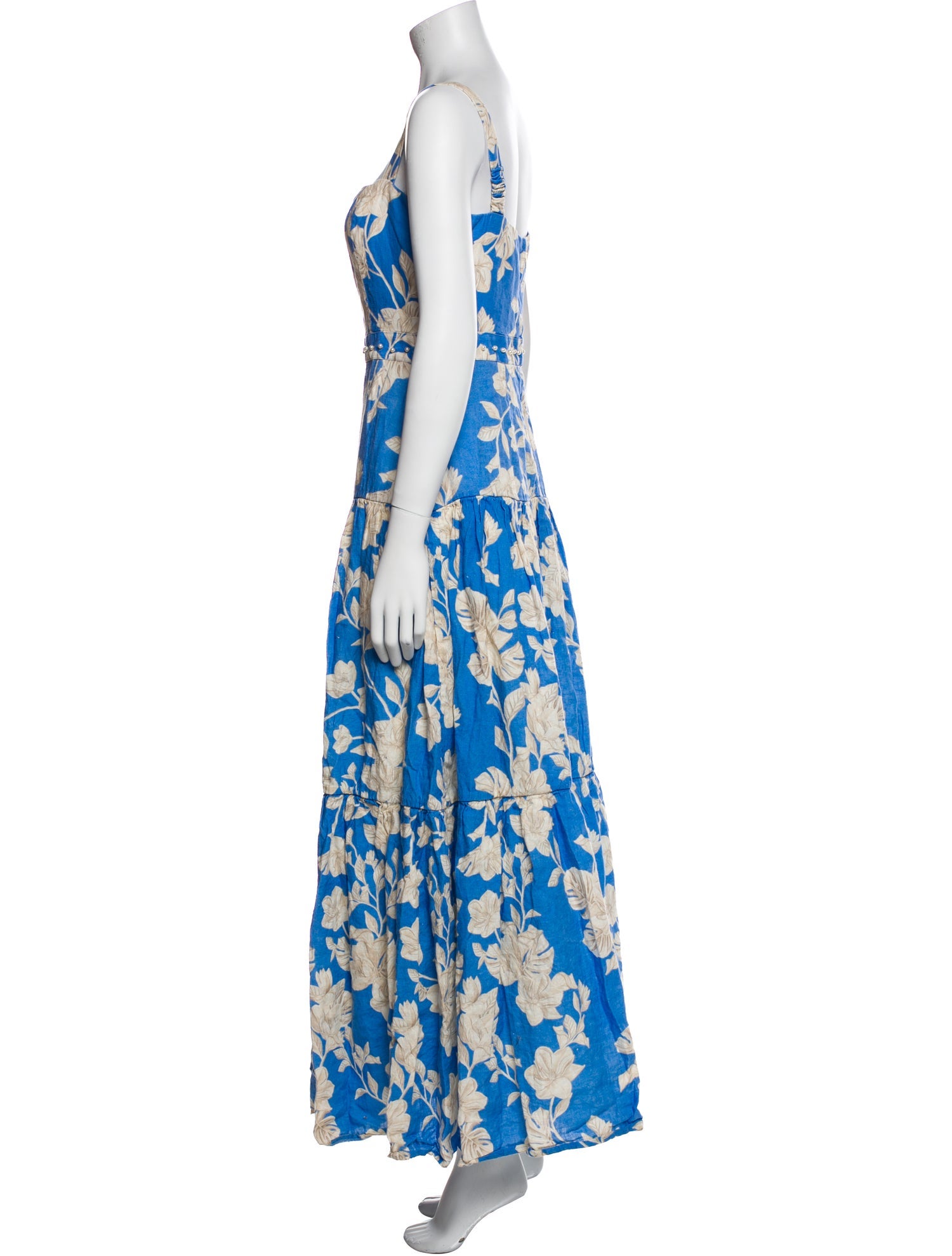 Agua by Agua Bendita Floral Print Long Dress