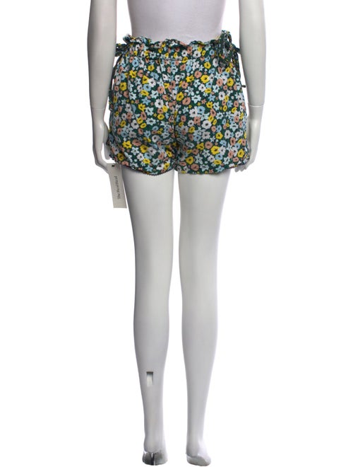 Agua by Agua Bendita Floral Print Mini Shorts