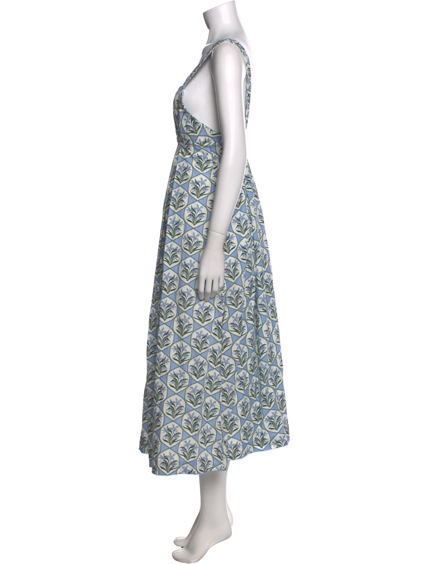 Agua by Agua Bendita Printed Long Dress w/ Tags