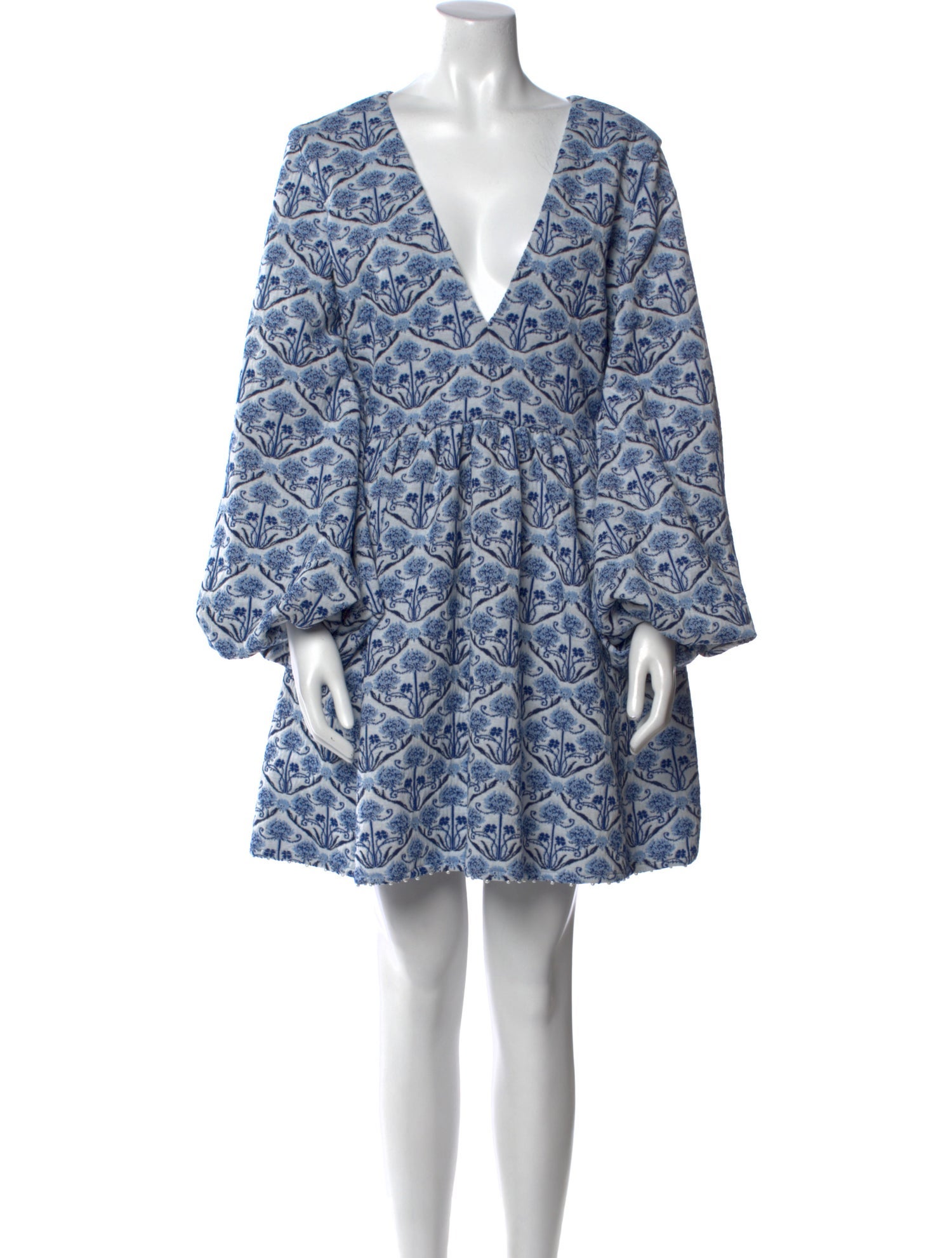 Agua by Agua Bendita Printed Mini Dress w/ Tags