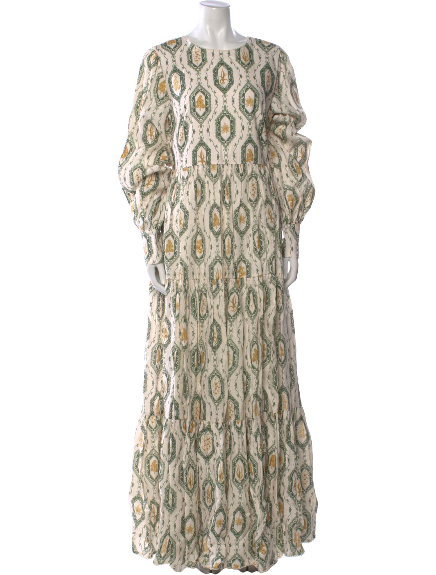 Agua by Agua Bendita Linen Long Dress w/ Tags