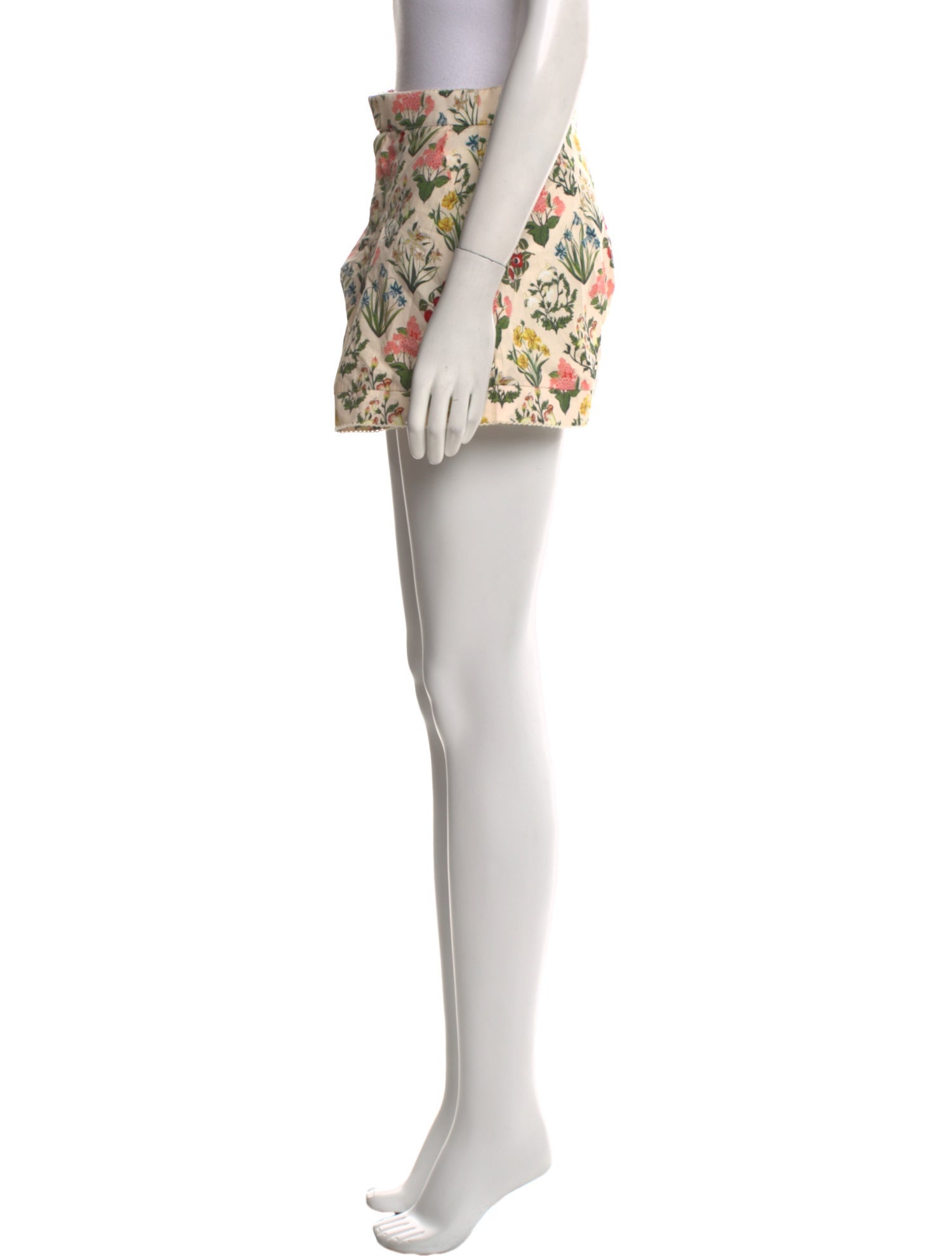 Agua by Agua Bendita Floral Print Mini Shorts