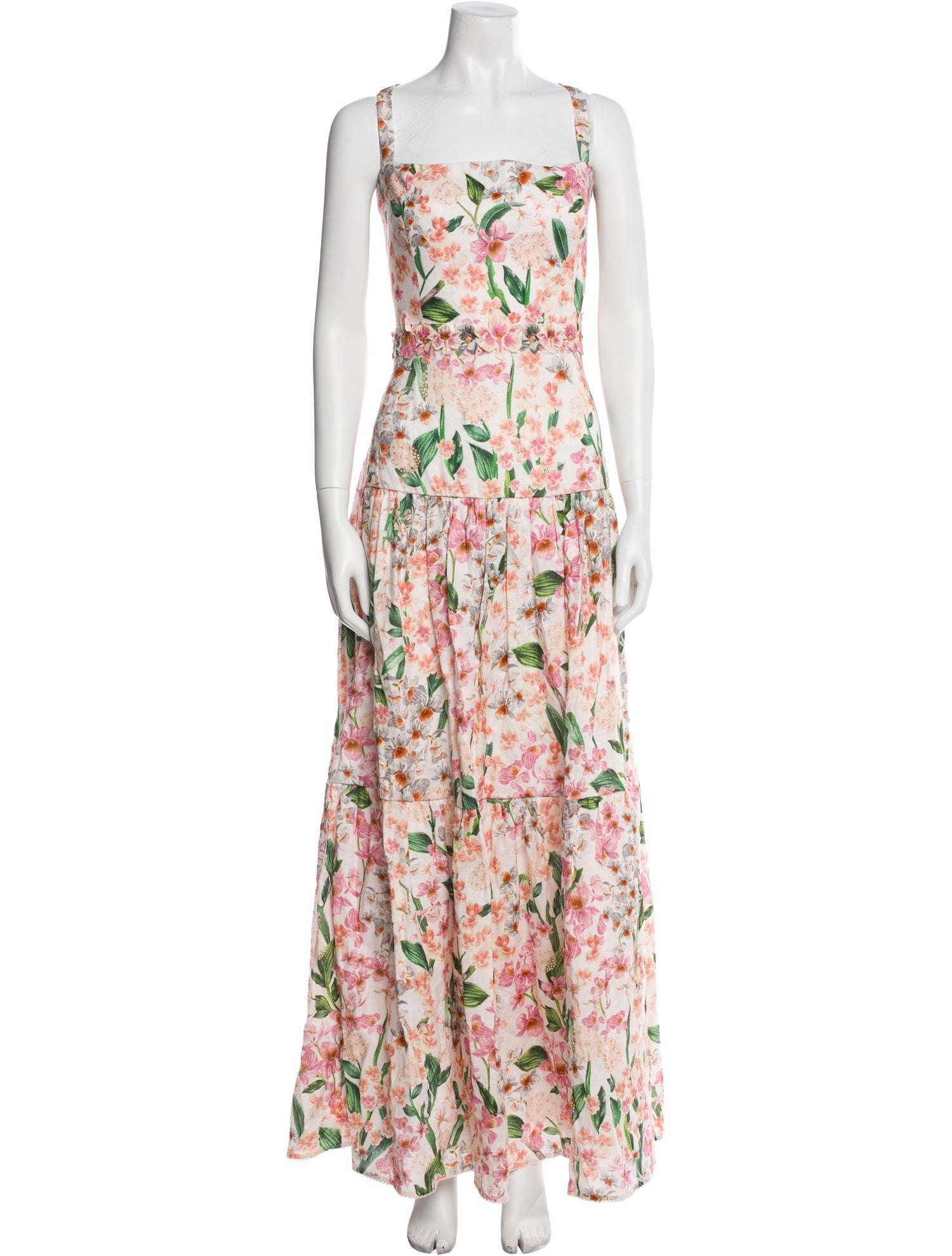 Agua by Agua Bendita Linen Long Dress