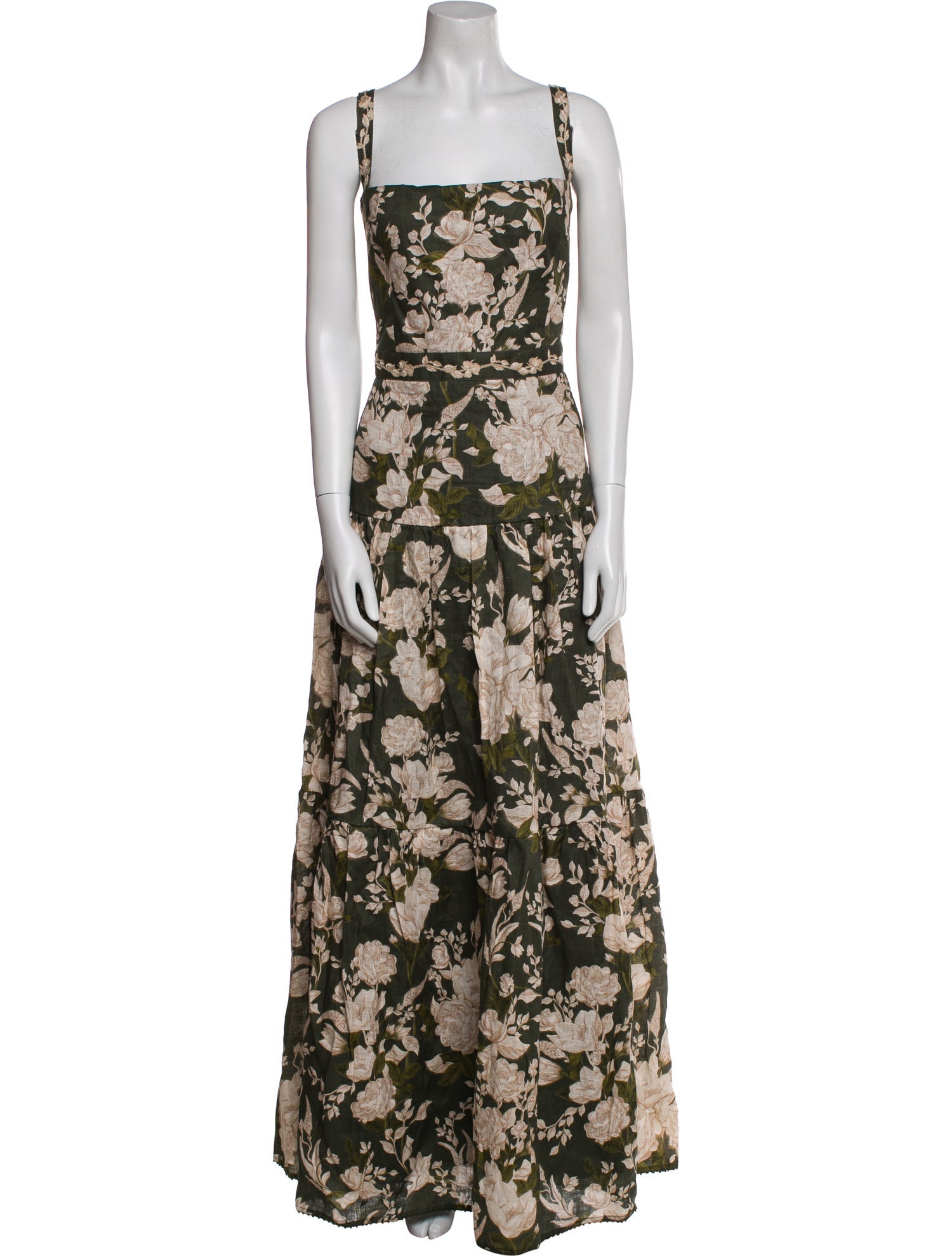 Agua by Agua Bendita Linen Long Dress w/ Tags