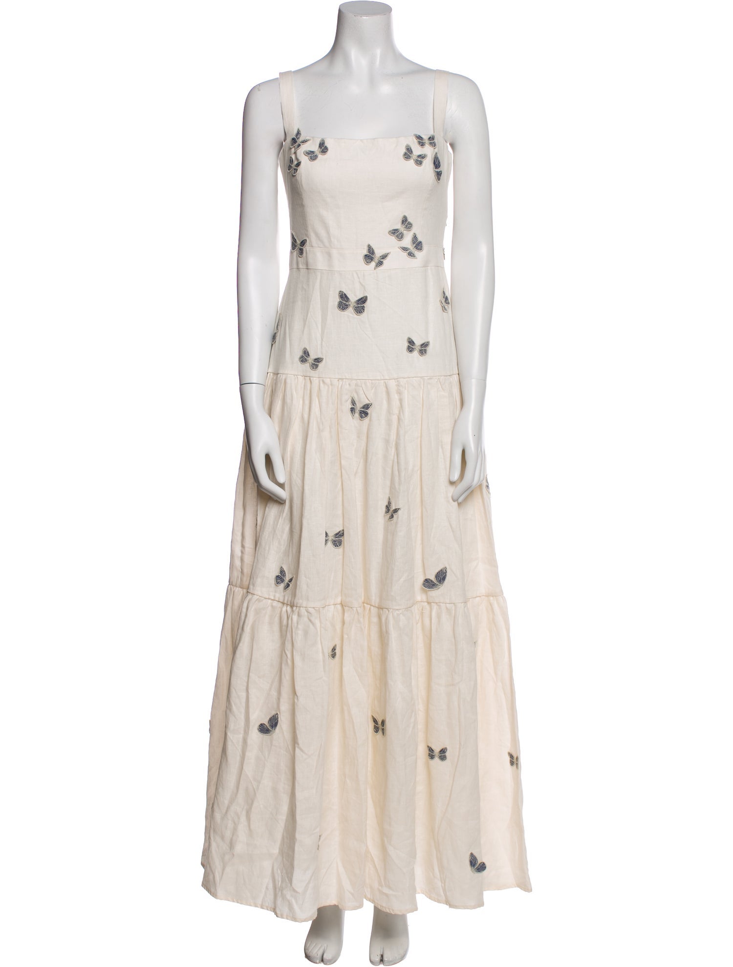 Agua by Agua Bendita Linen Long Dress