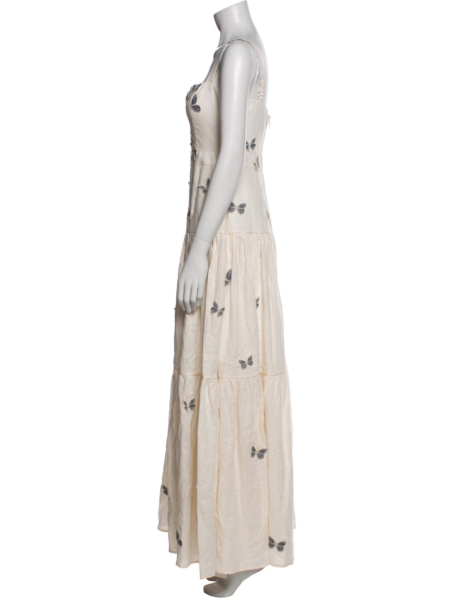 Agua by Agua Bendita Linen Long Dress