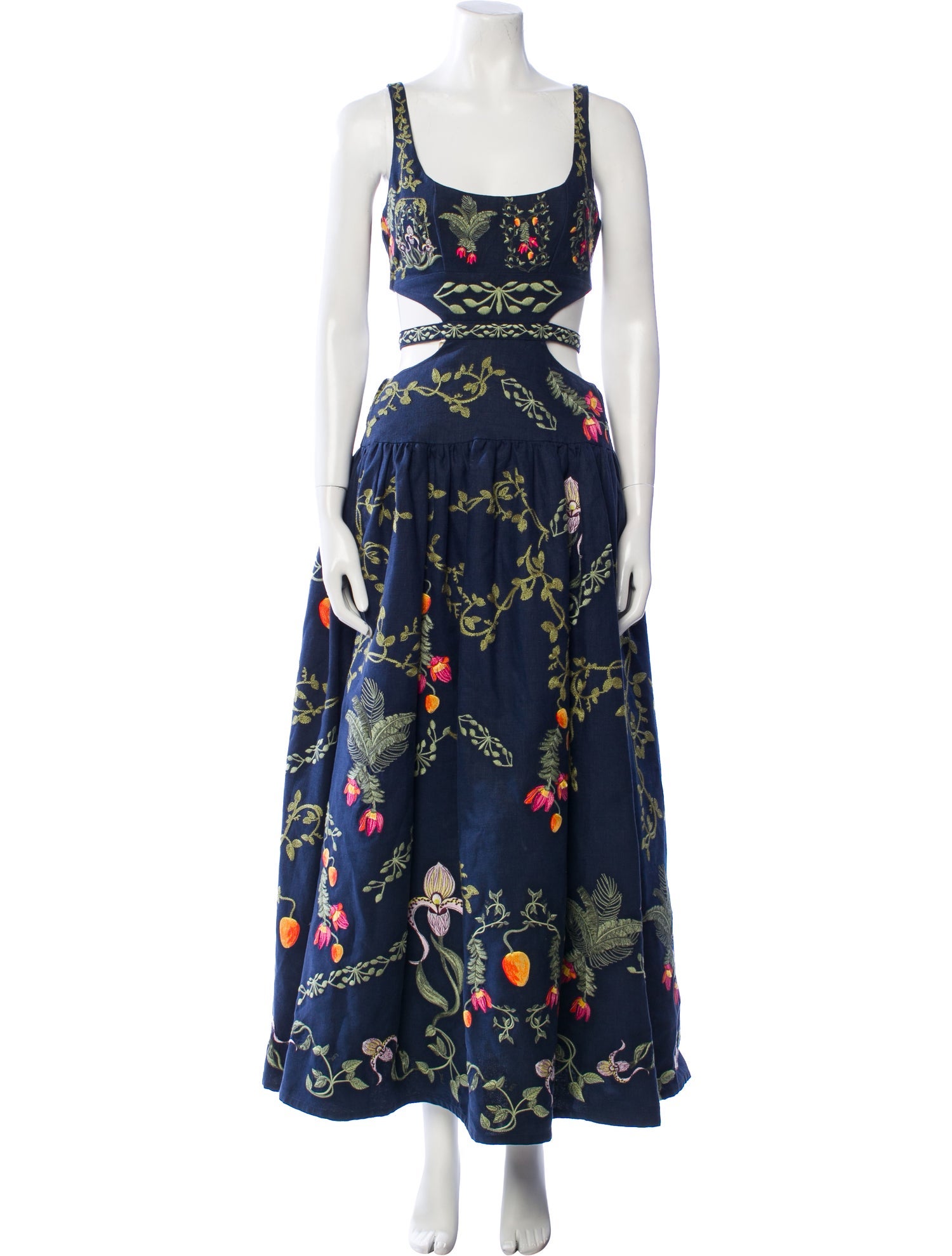 Agua by Agua Bendita Linen Long Dress