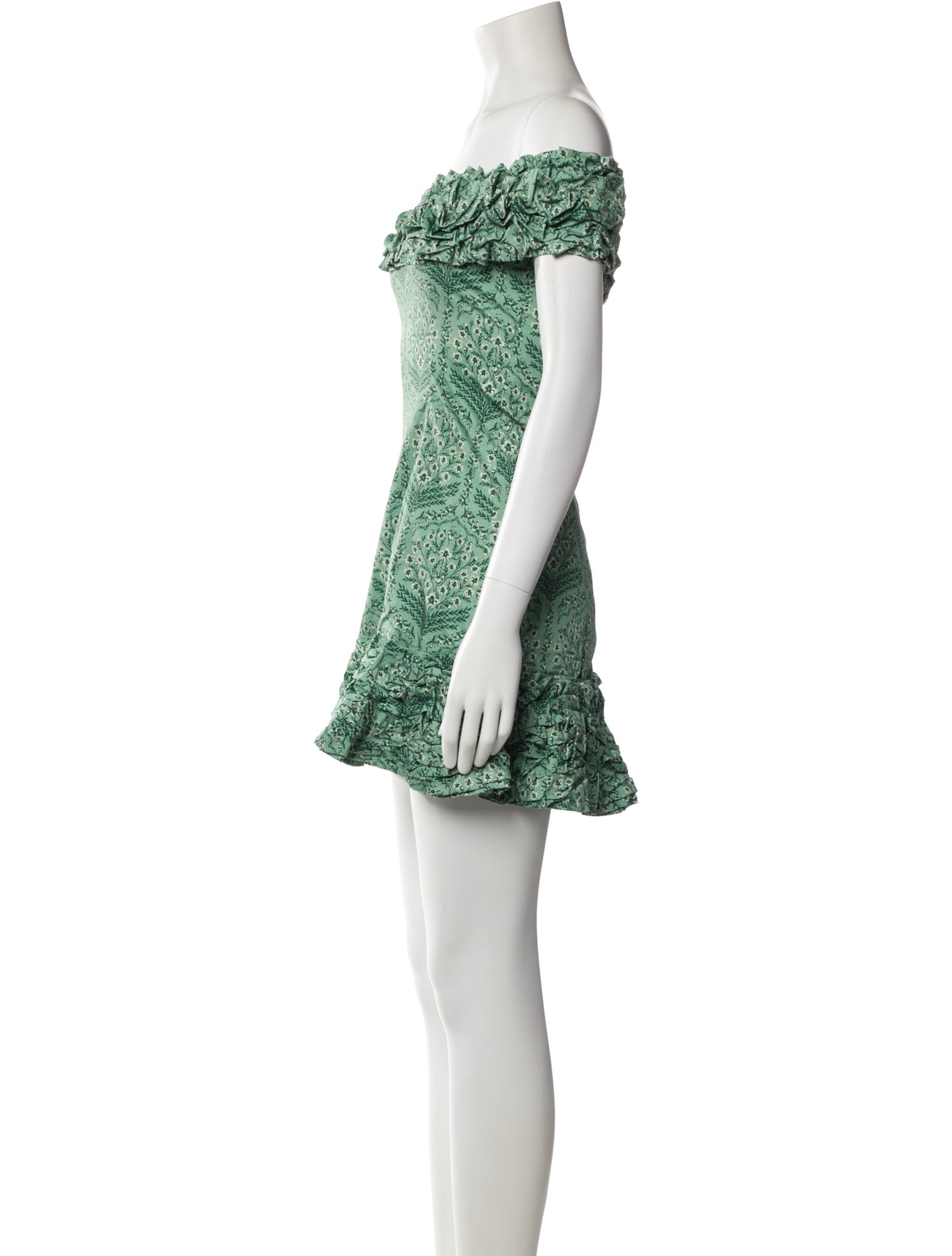 Agua by Agua Bendita Linen Mini Dress