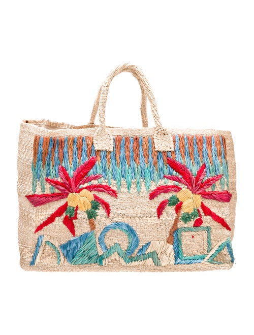 Aranaz Raffia Tote