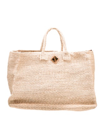 Aranaz Raffia Tote