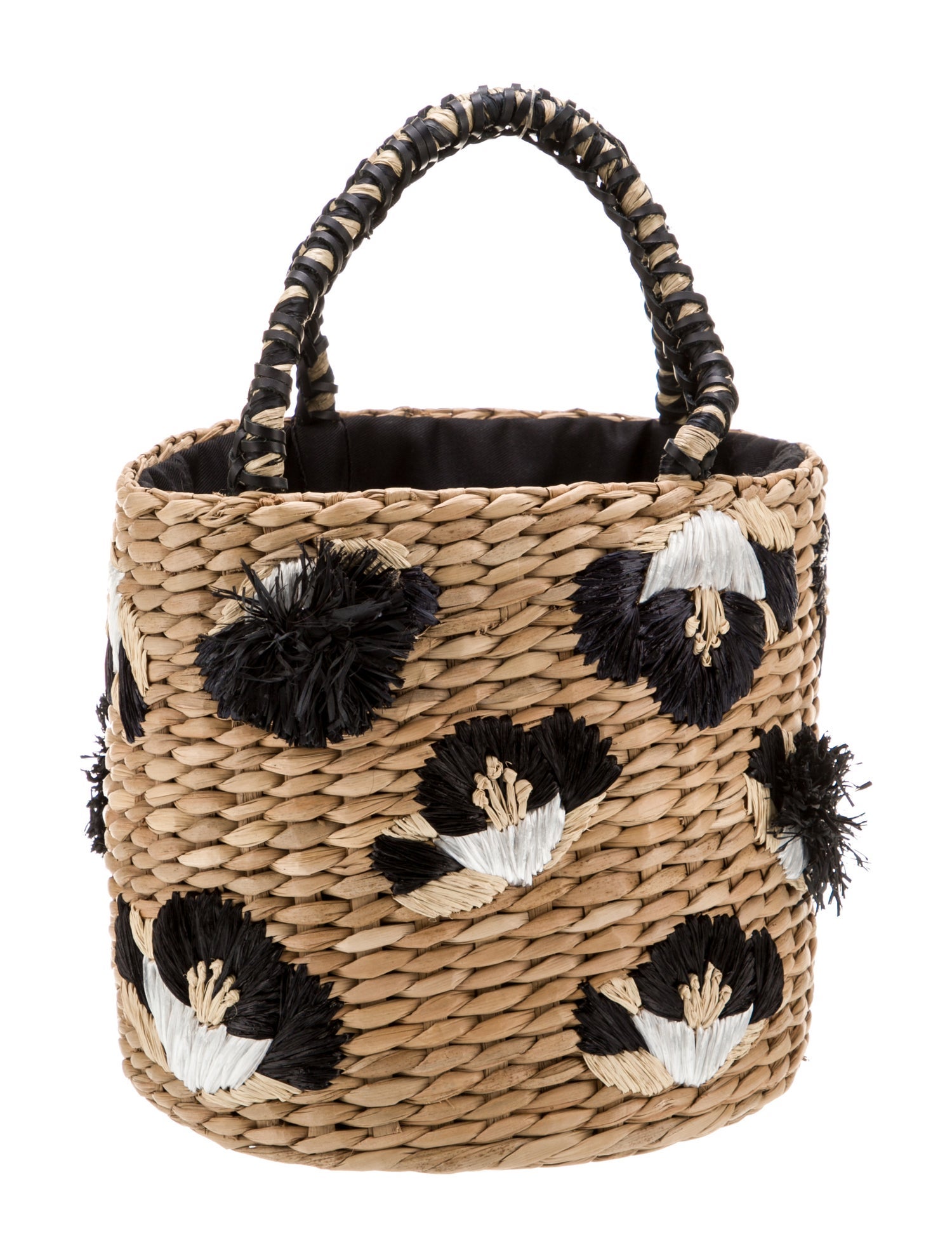 Aranaz Raffia Top Handle Bag
