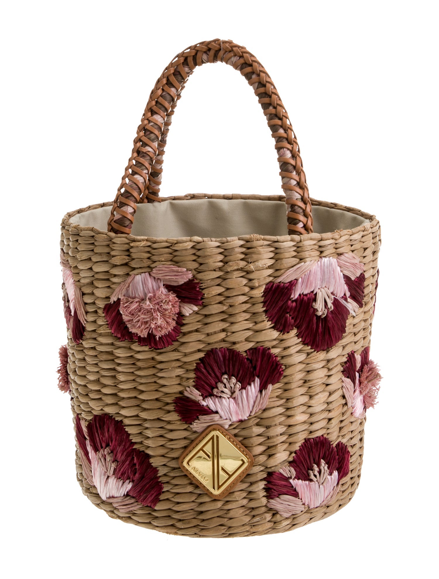 Aranaz Straw Bucket Bag