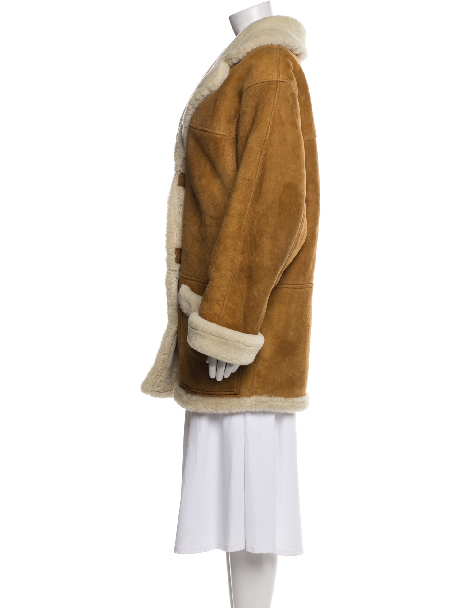 Ardney Shearling Faux Fur Coat