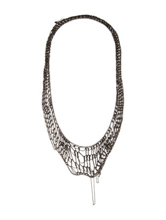 Arielle de Pinto Lace Chain Collar