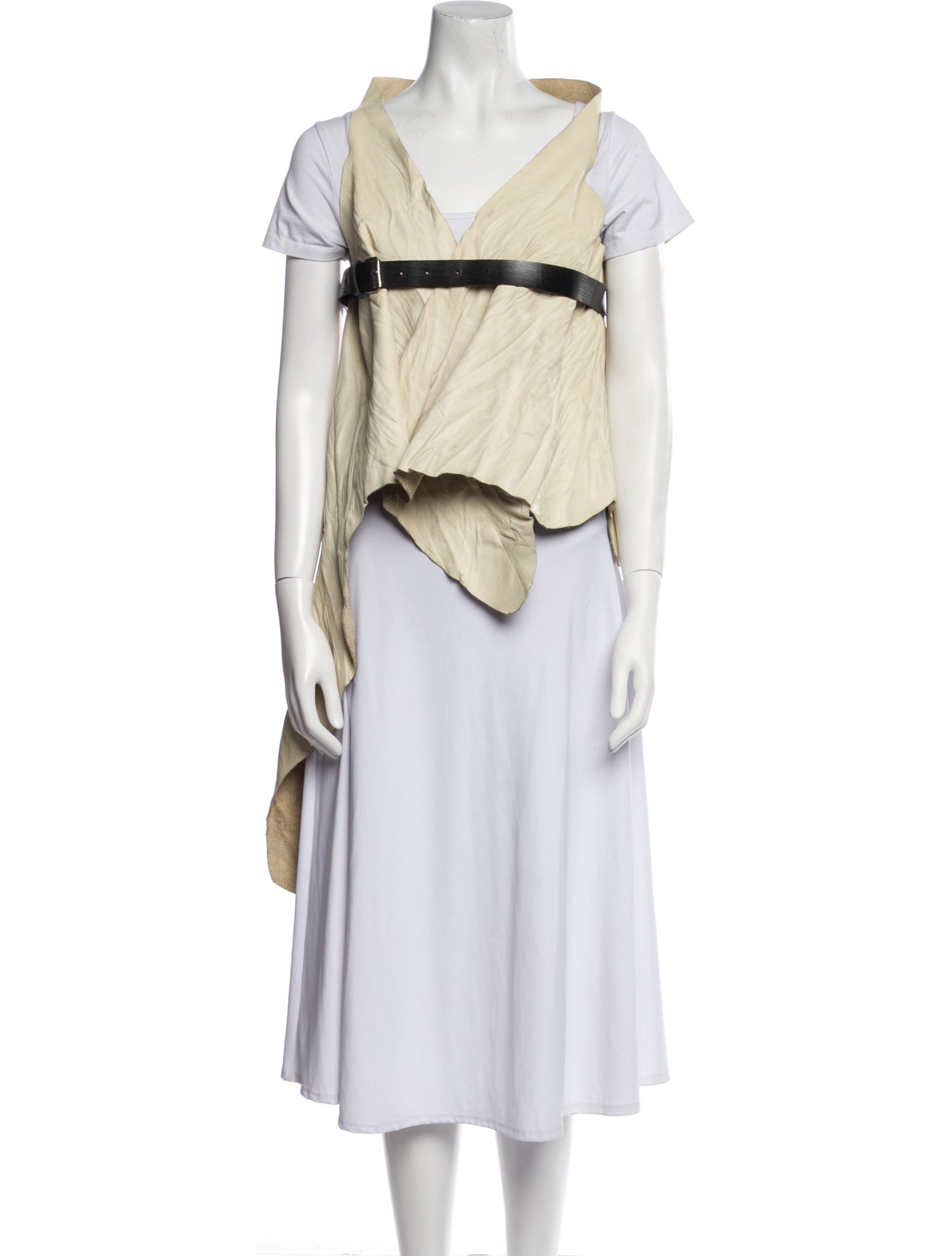 Area Di Barbara Bologna Leather Vest