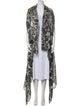 Area Di Barbara Bologna Wool Printed Robe