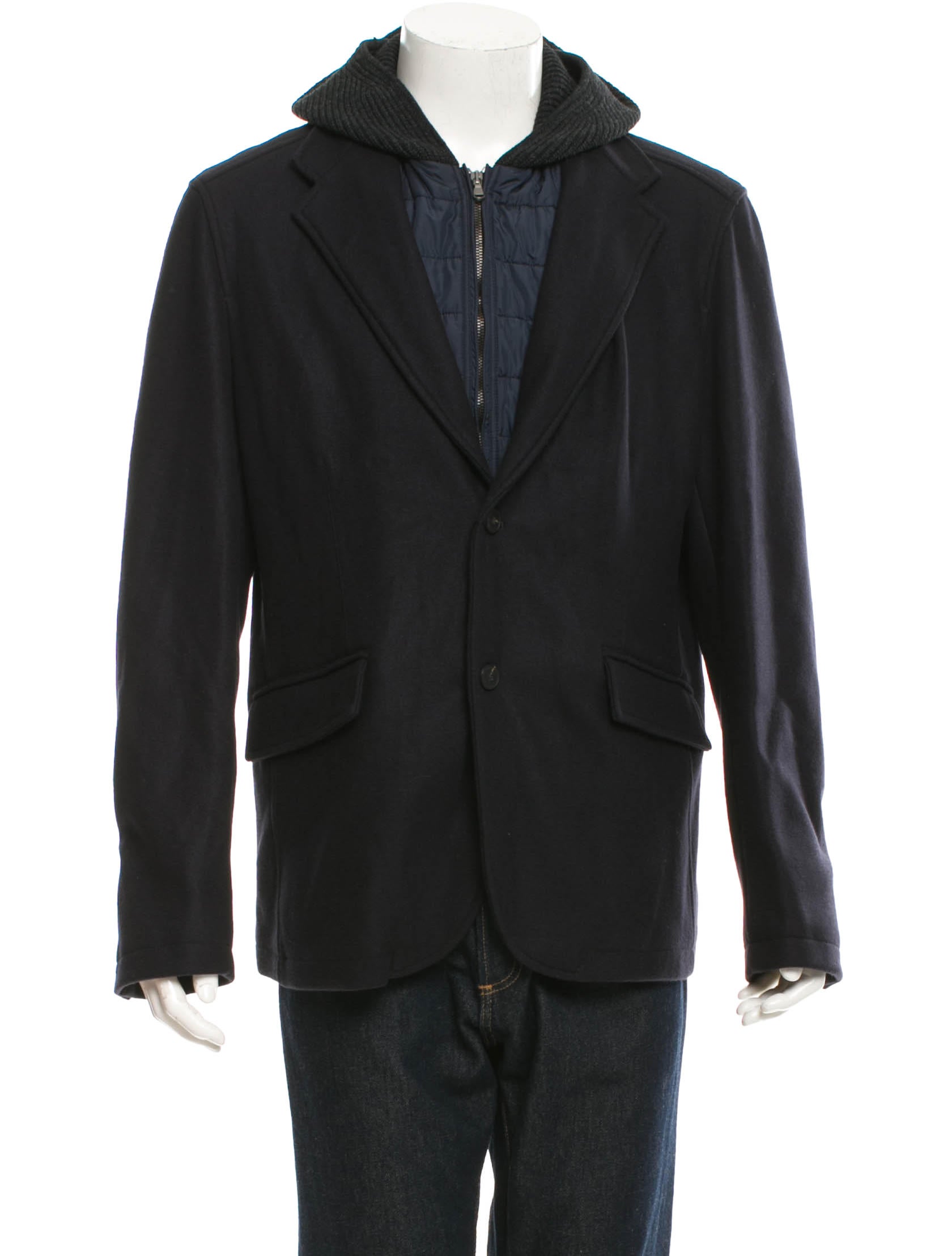 ARI Layered Wool Blazer w/ Tags
