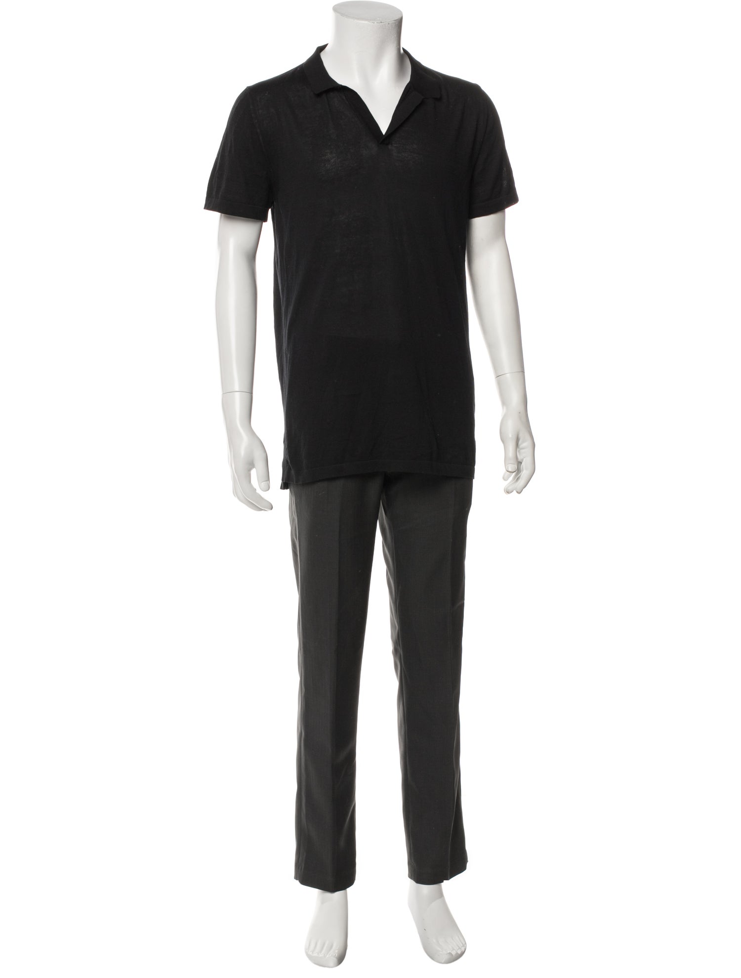 ARI V-Neck Short Sleeve Polo Shirt