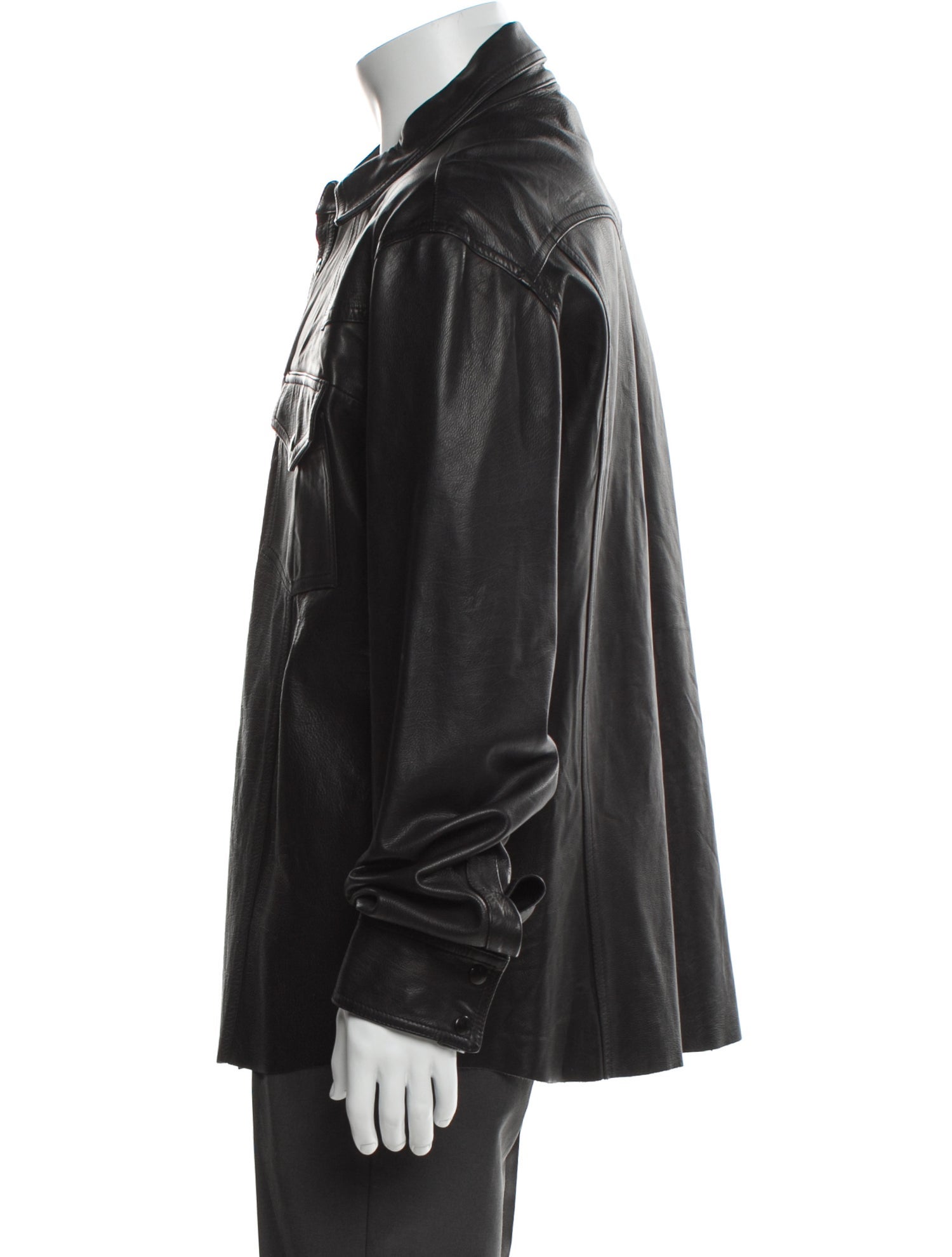 ARI Calf Leather Utility Jacket