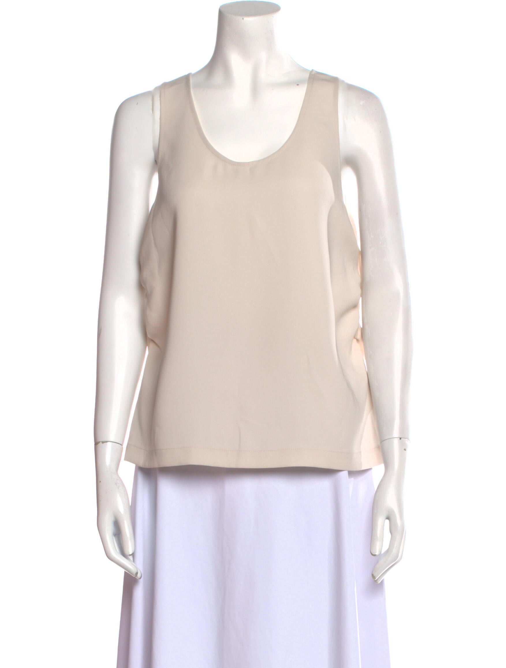 Arias Scoop Neck Sleeveless Top