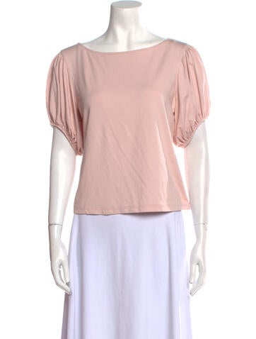Arias Tops Scoop Neck Short Sleeve Top Us4, Fr36 | S