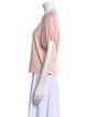 Arias Scoop Neck Short Sleeve Top