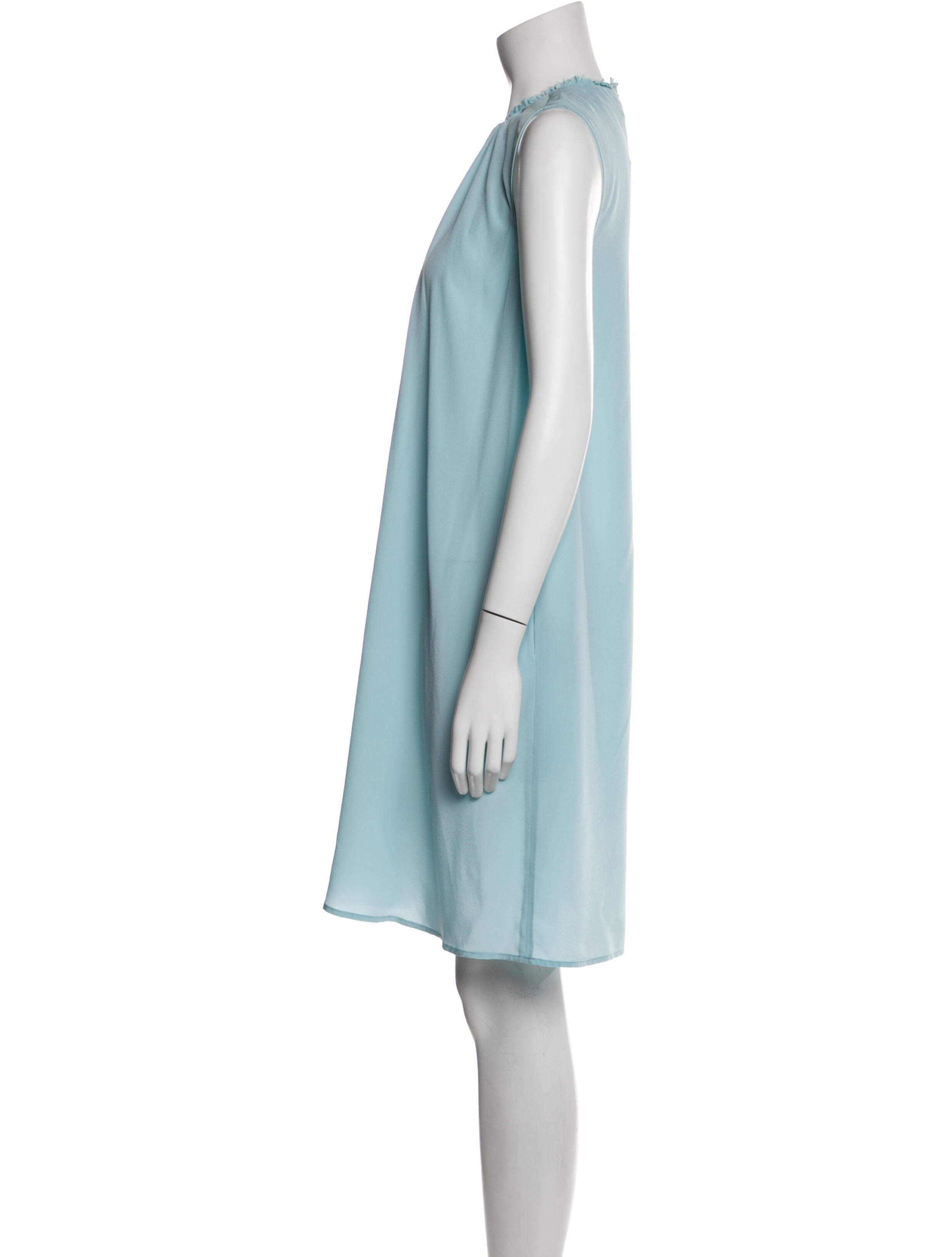 Arias Crew Neck Knee-Length Dress