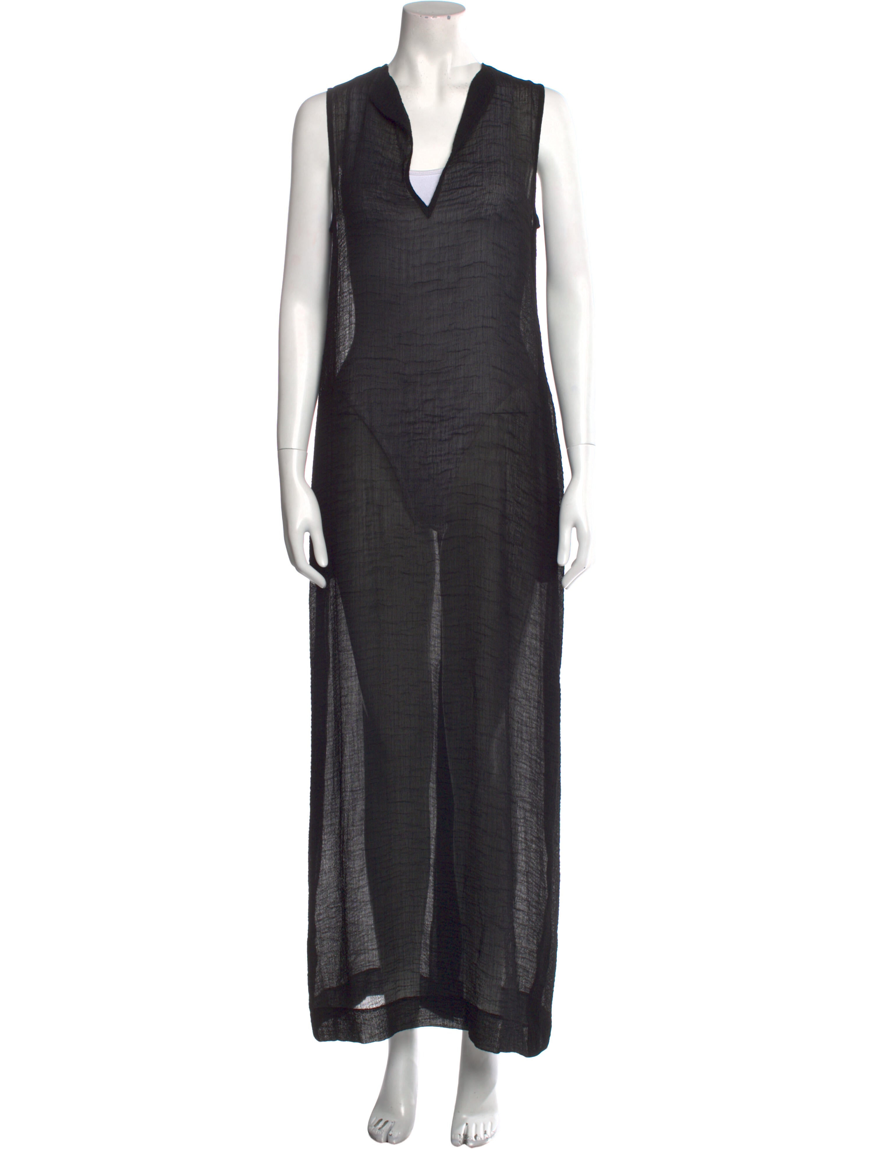 Arias V-Neck Long Dress