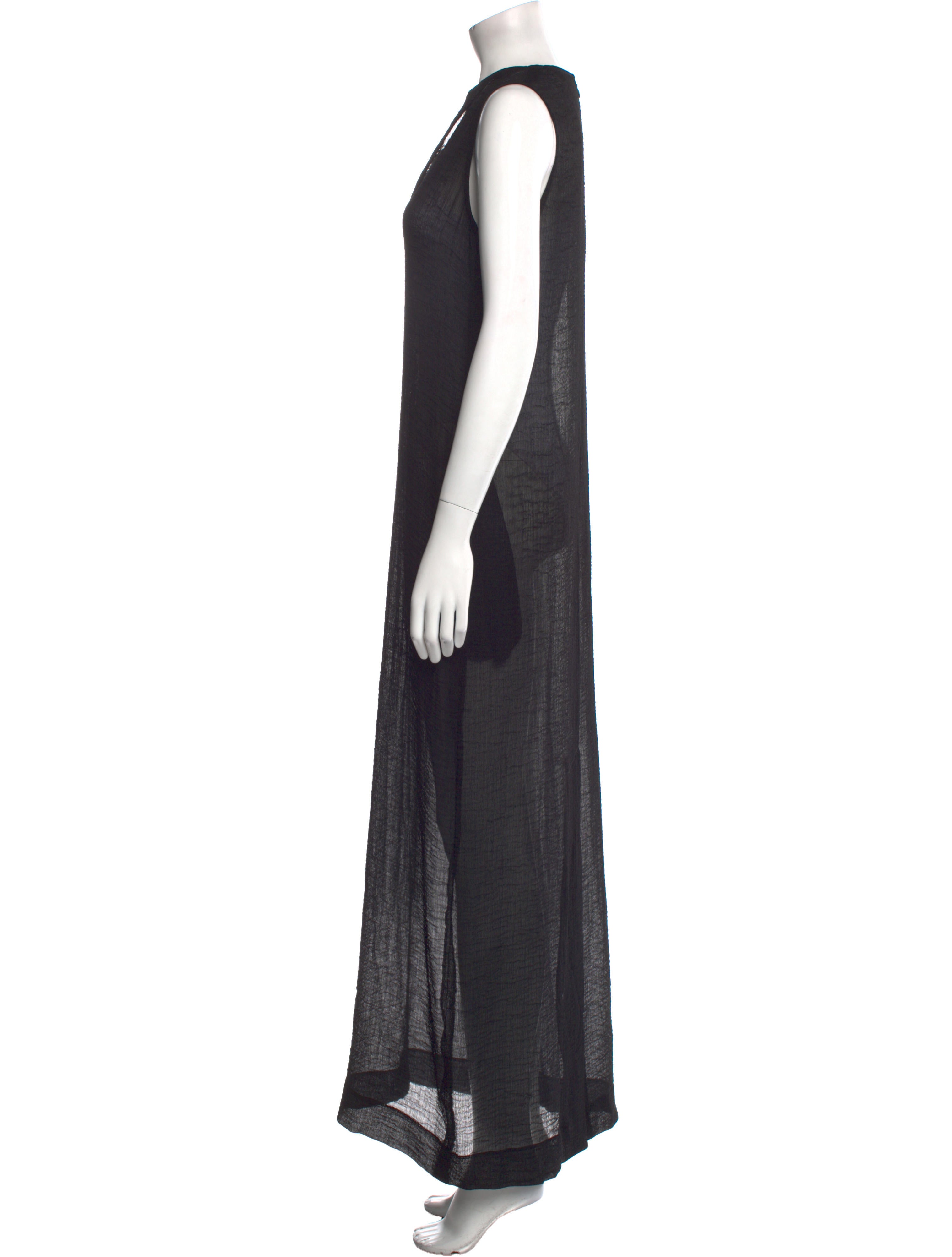 Arias V-Neck Long Dress