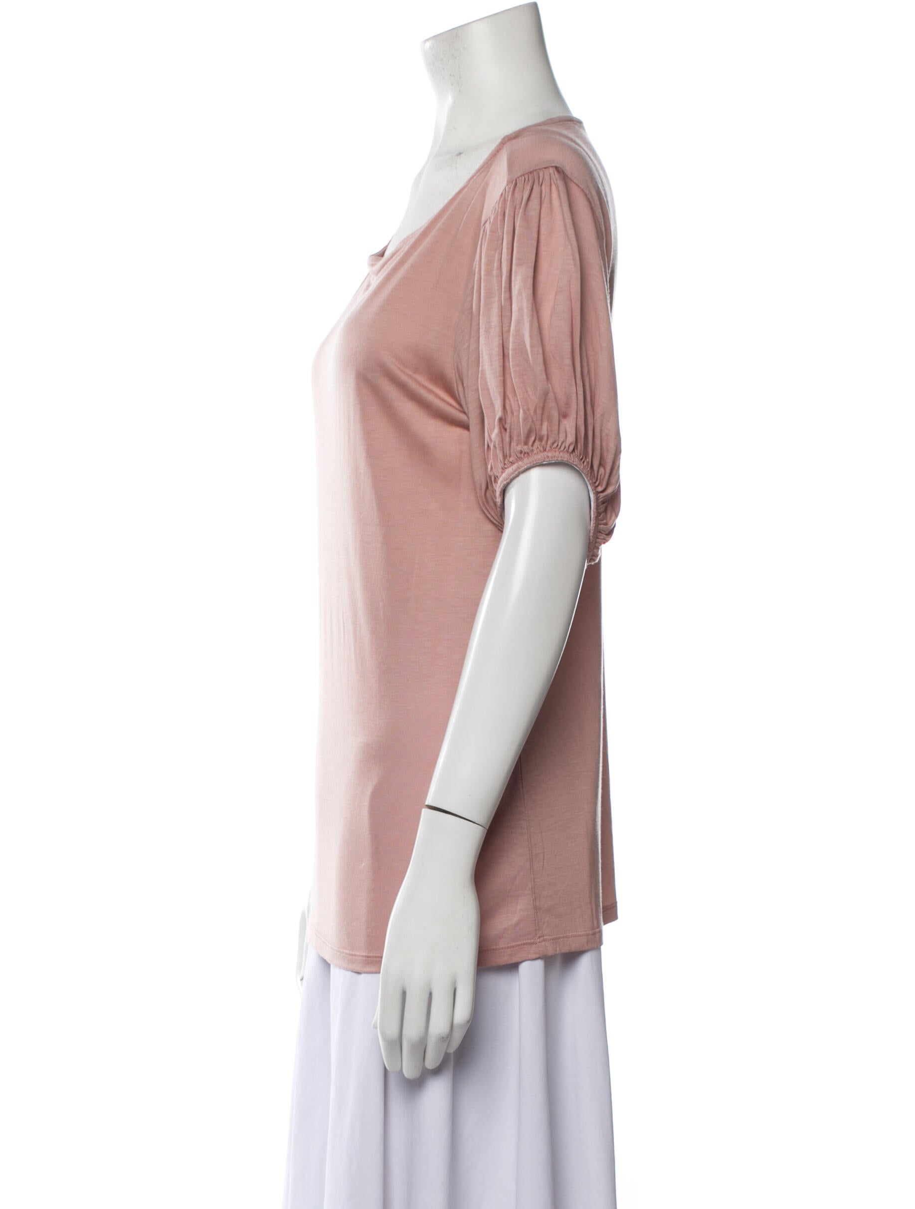 Arias Bateau Neckline Short Sleeve T-Shirt