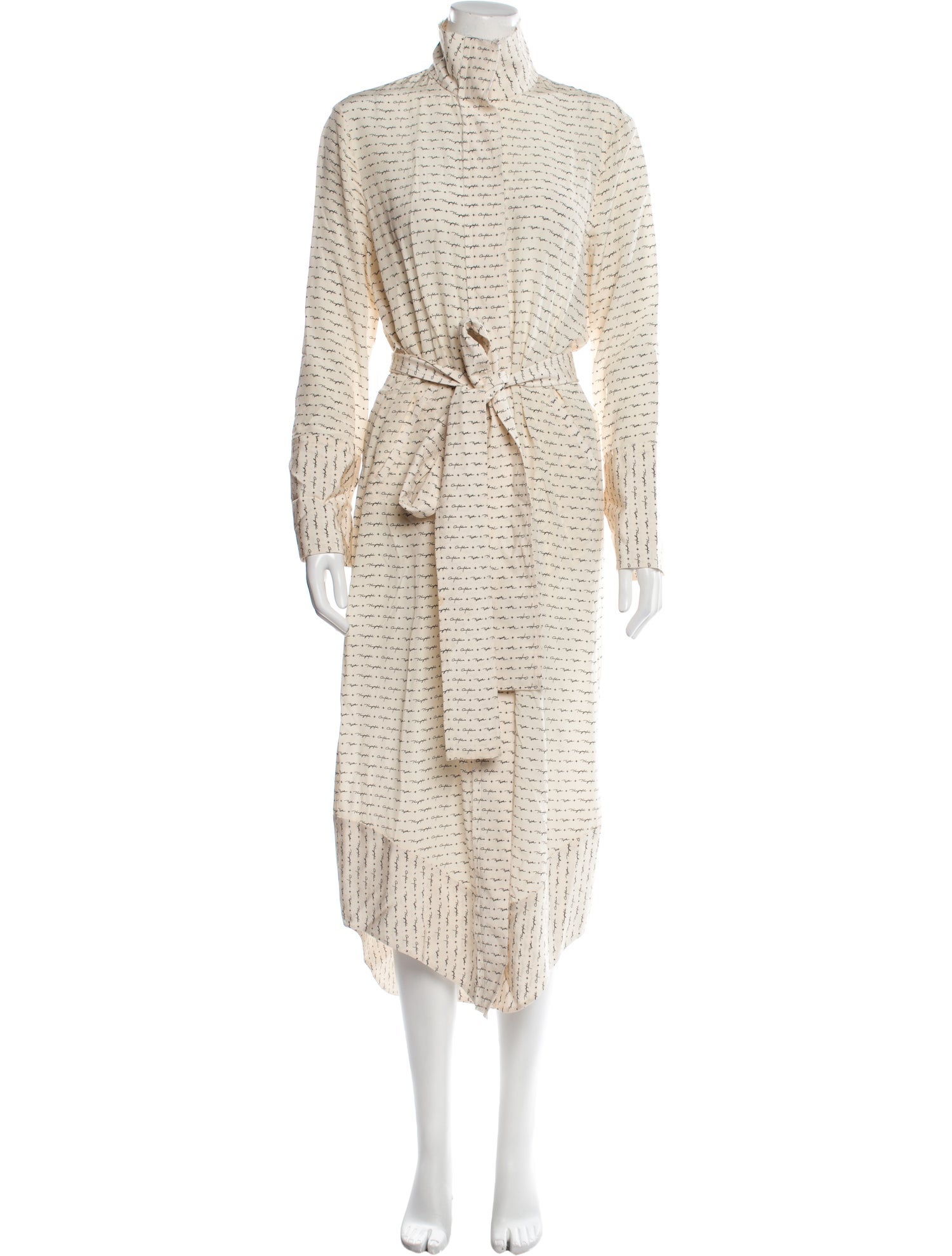 Arias Printed Long Dress