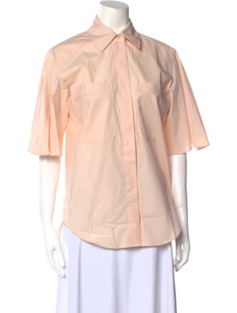 Arias Short Sleeve Button-Up Top