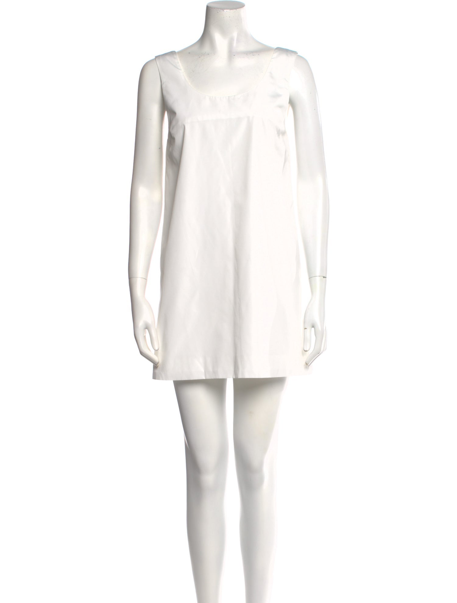 Arias Square Neckline Mini Dress