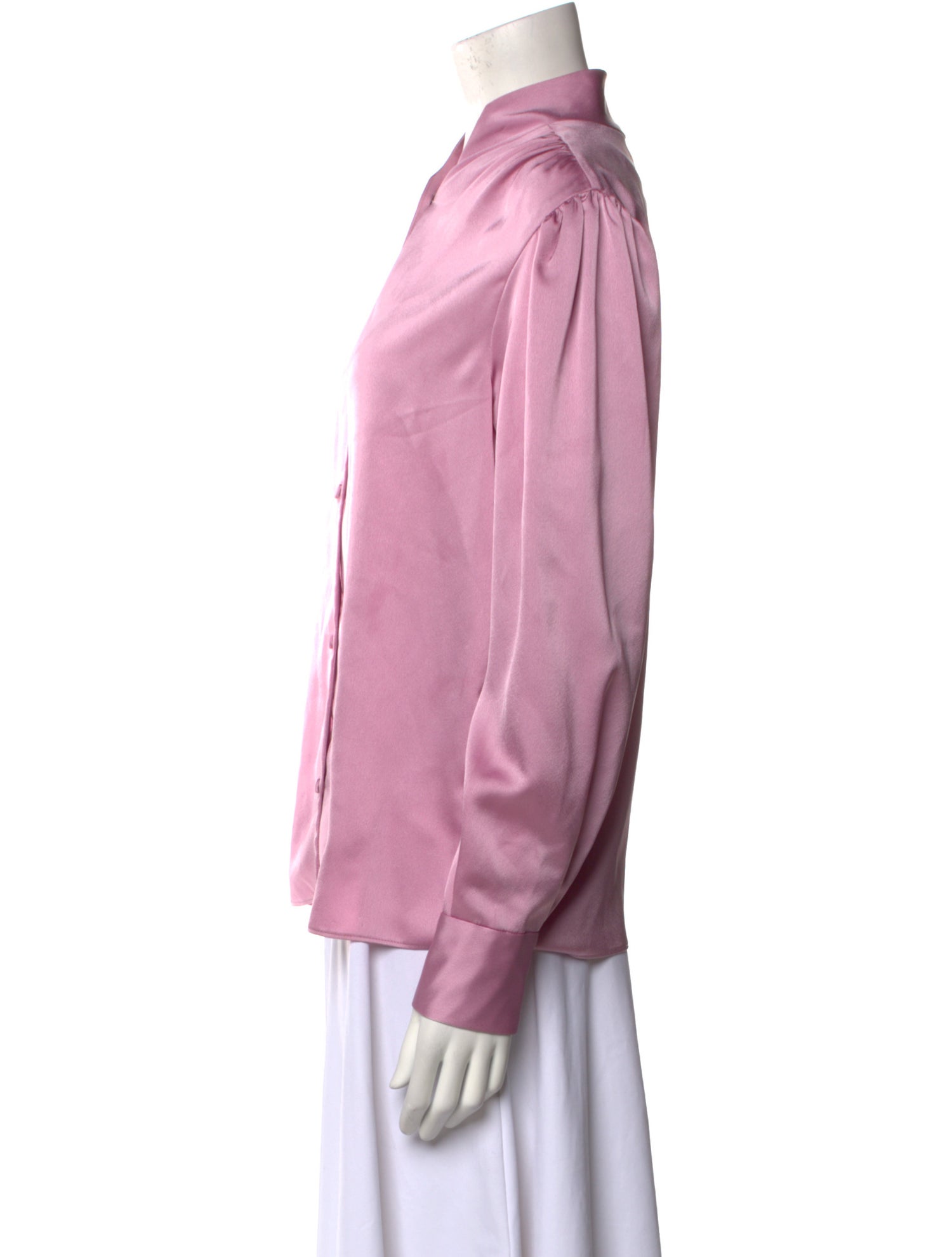 Arias Long Sleeve Button-Up Top