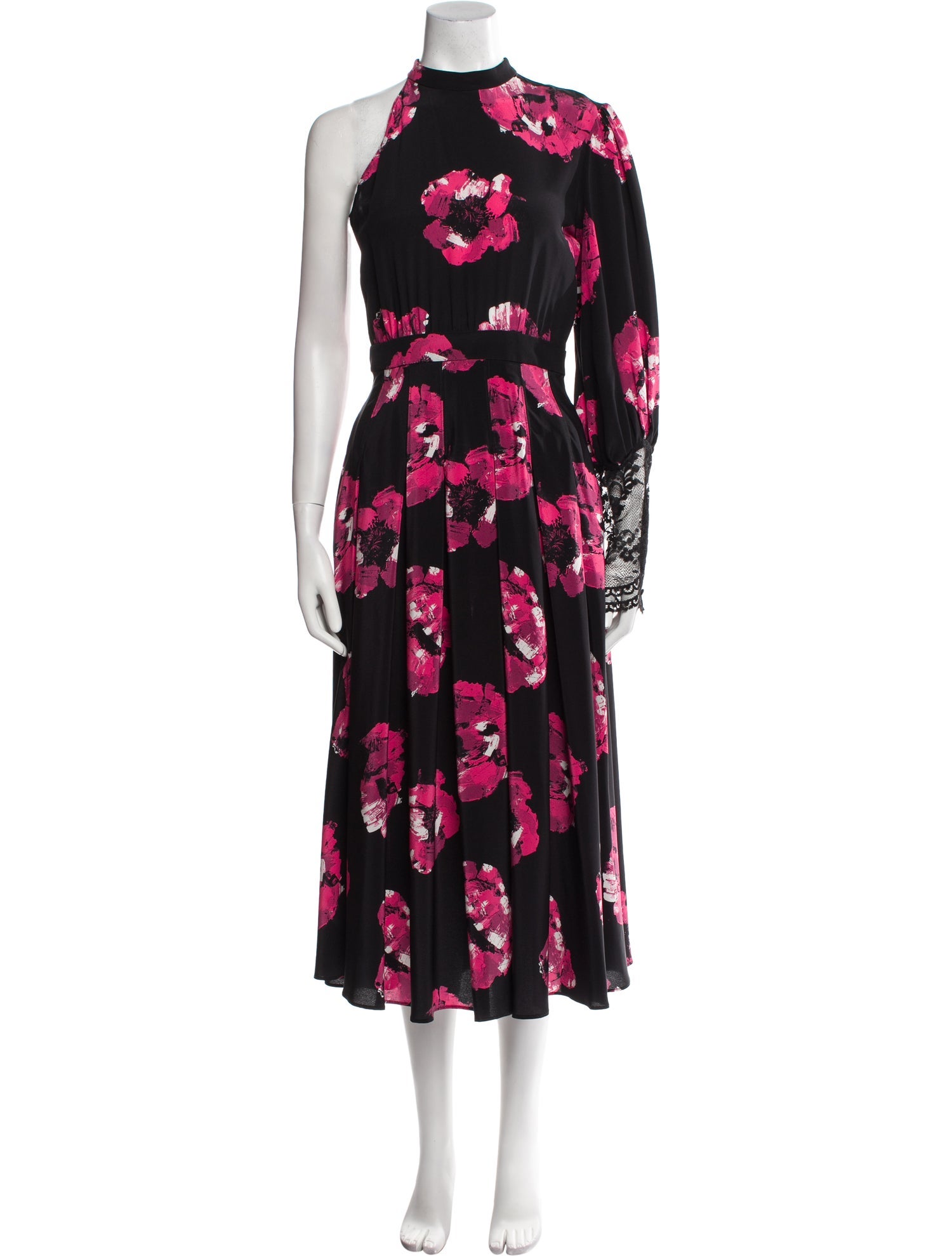 Arias Silk Midi Length Dress