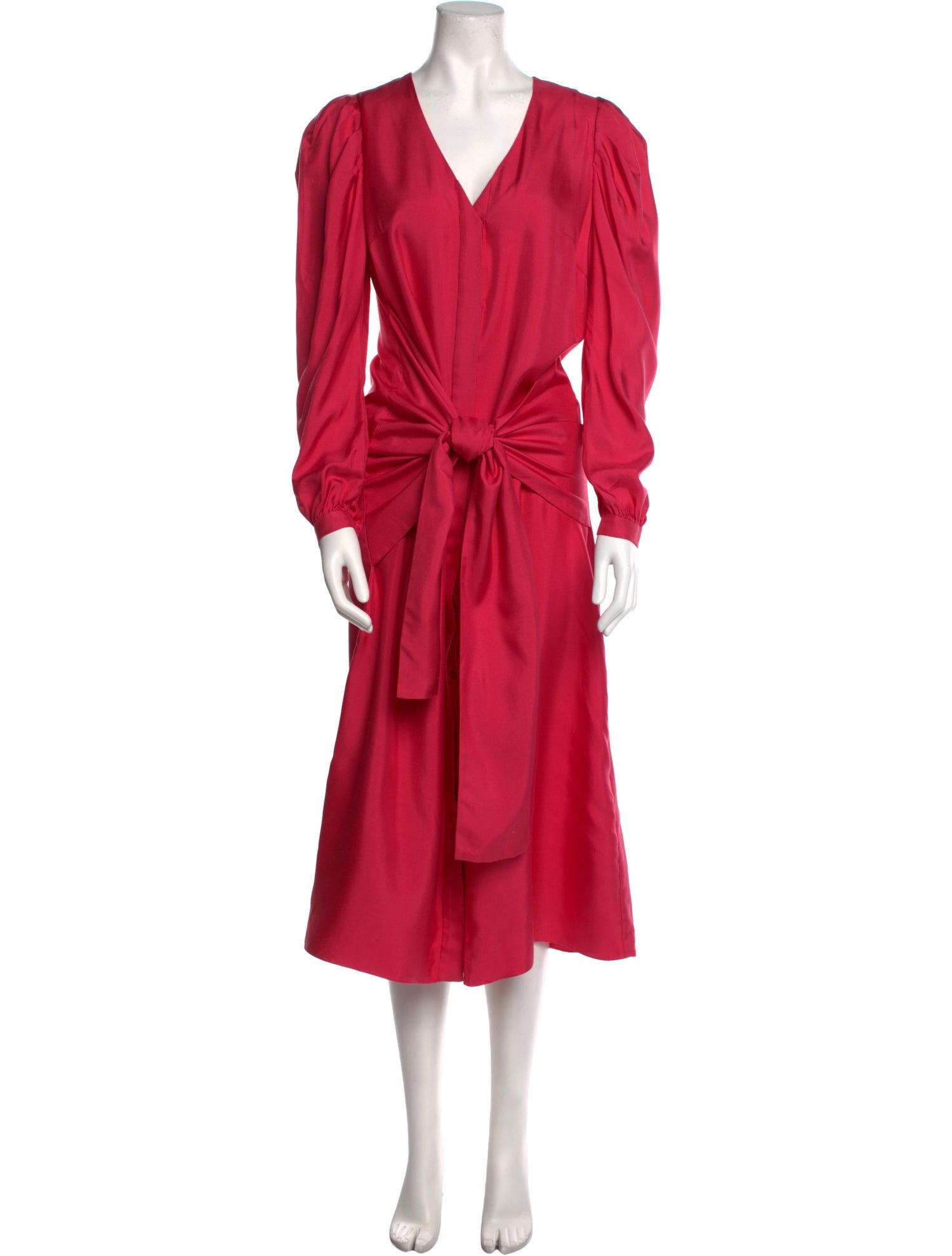 Arias Silk Long Dress