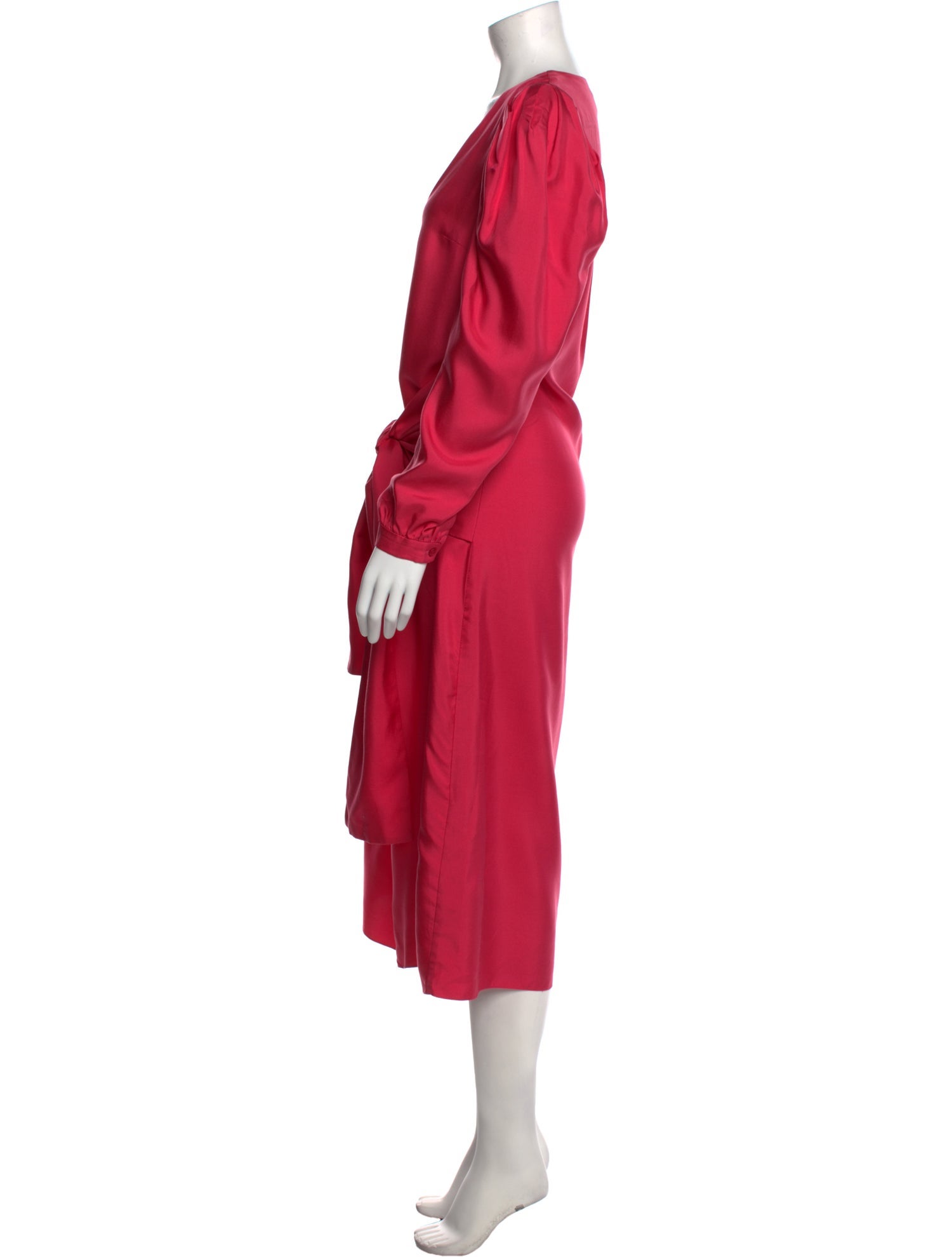 Arias Silk Long Dress