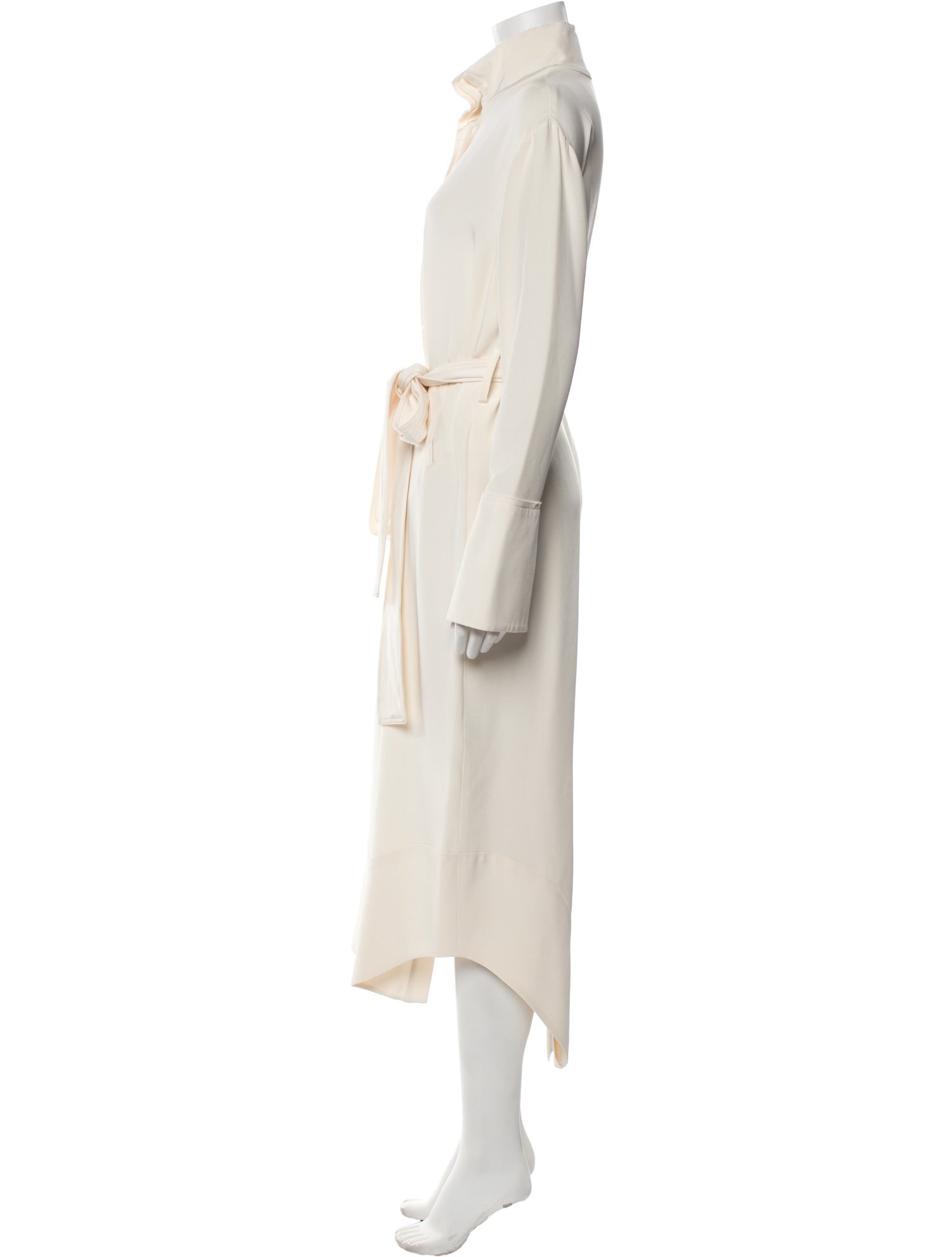 Arias Silk Long Dress