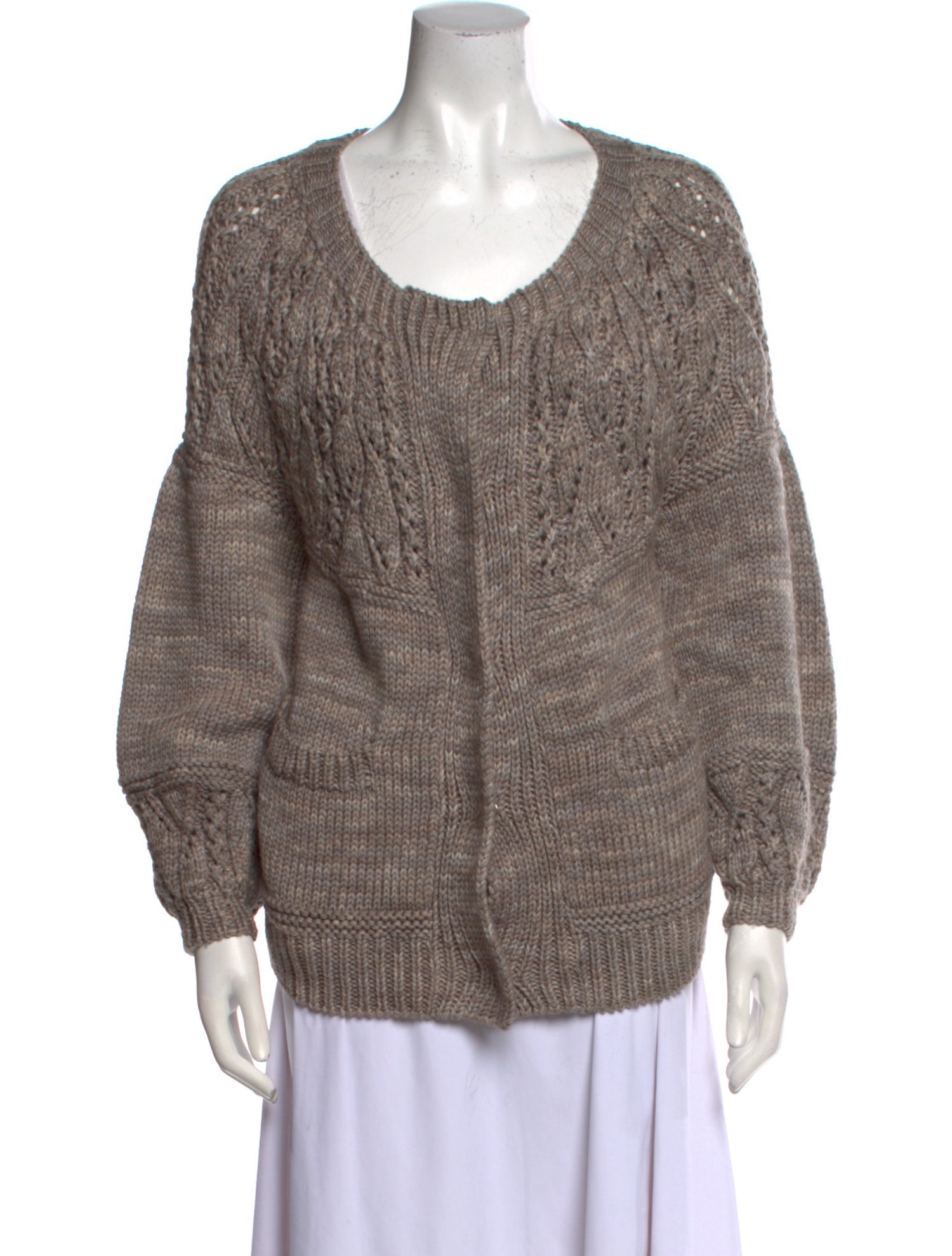 Arias Scoop Neck Sweater