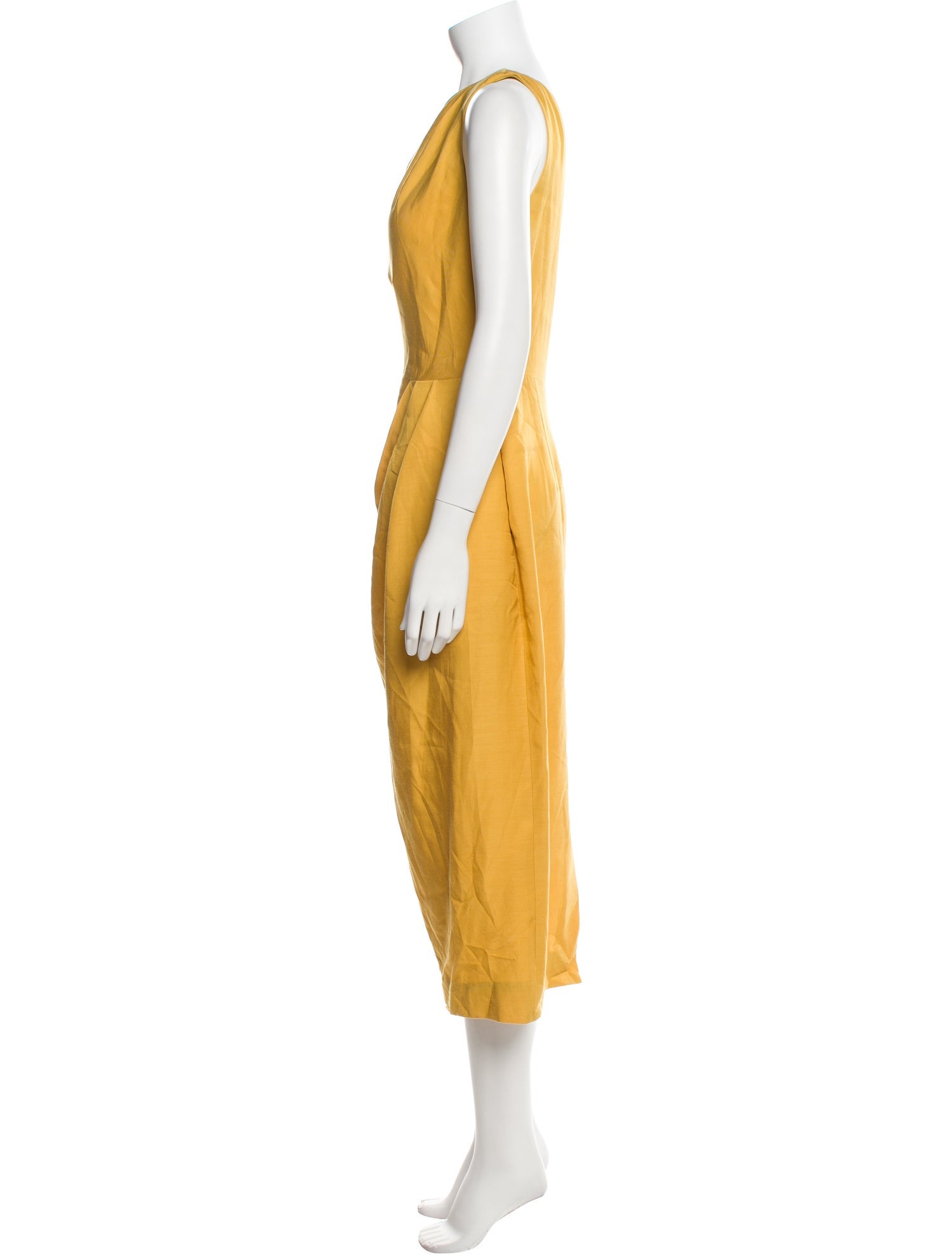 Arias One-Shoulder Midi Length Dress