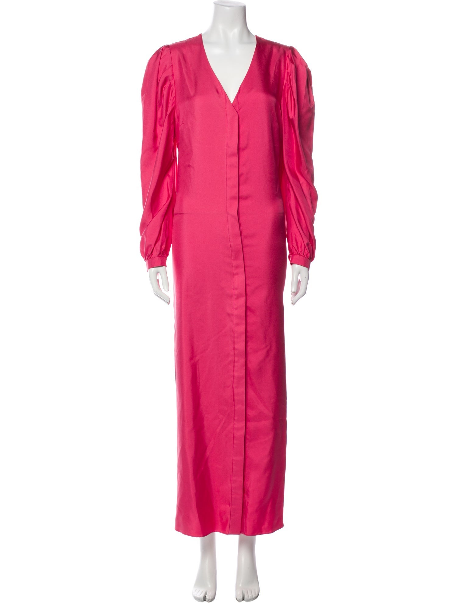 Arias Silk Long Dress