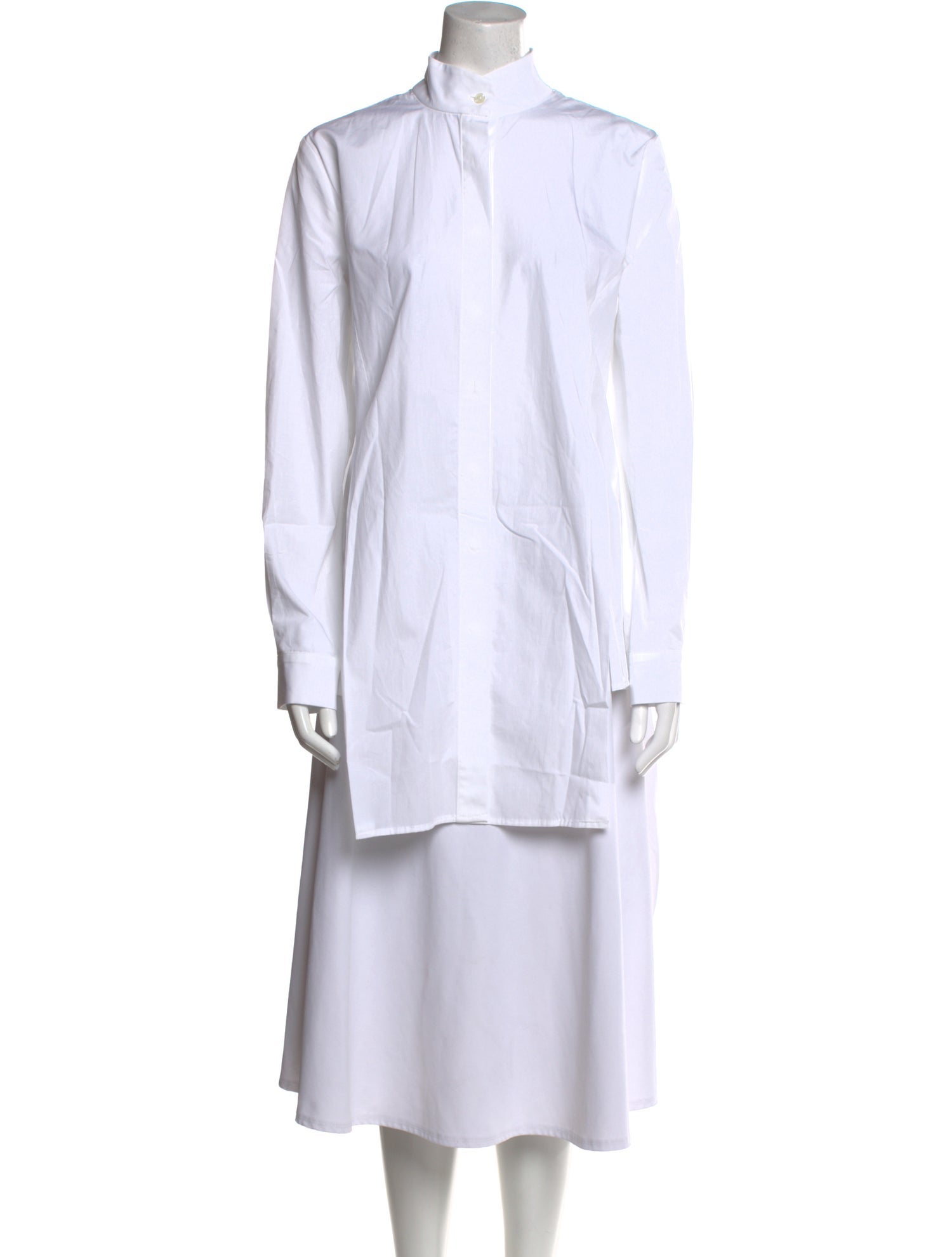 Arias Mock Neck Long Sleeve Tunic