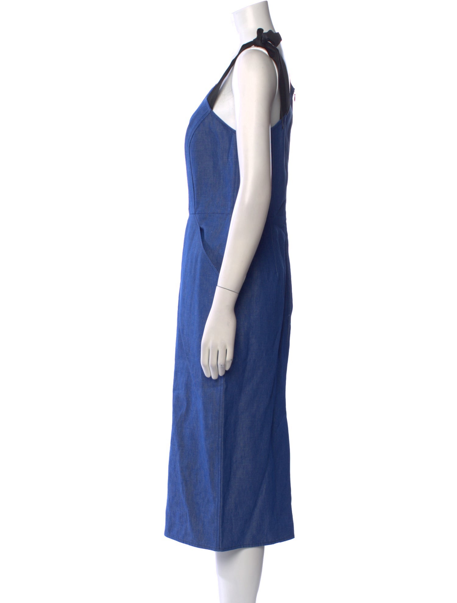 Arias Asymmetrical Midi Length Dress