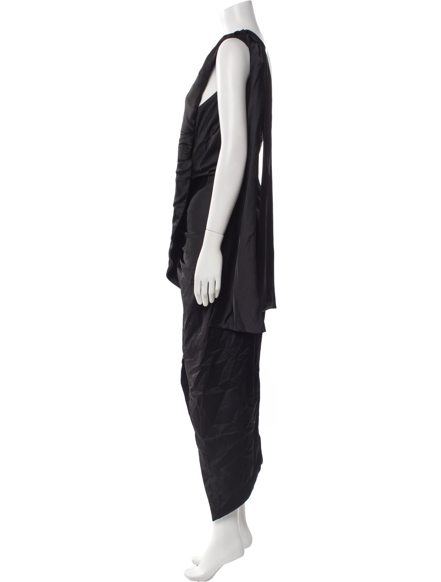 Arias One-Shoulder Long Dress